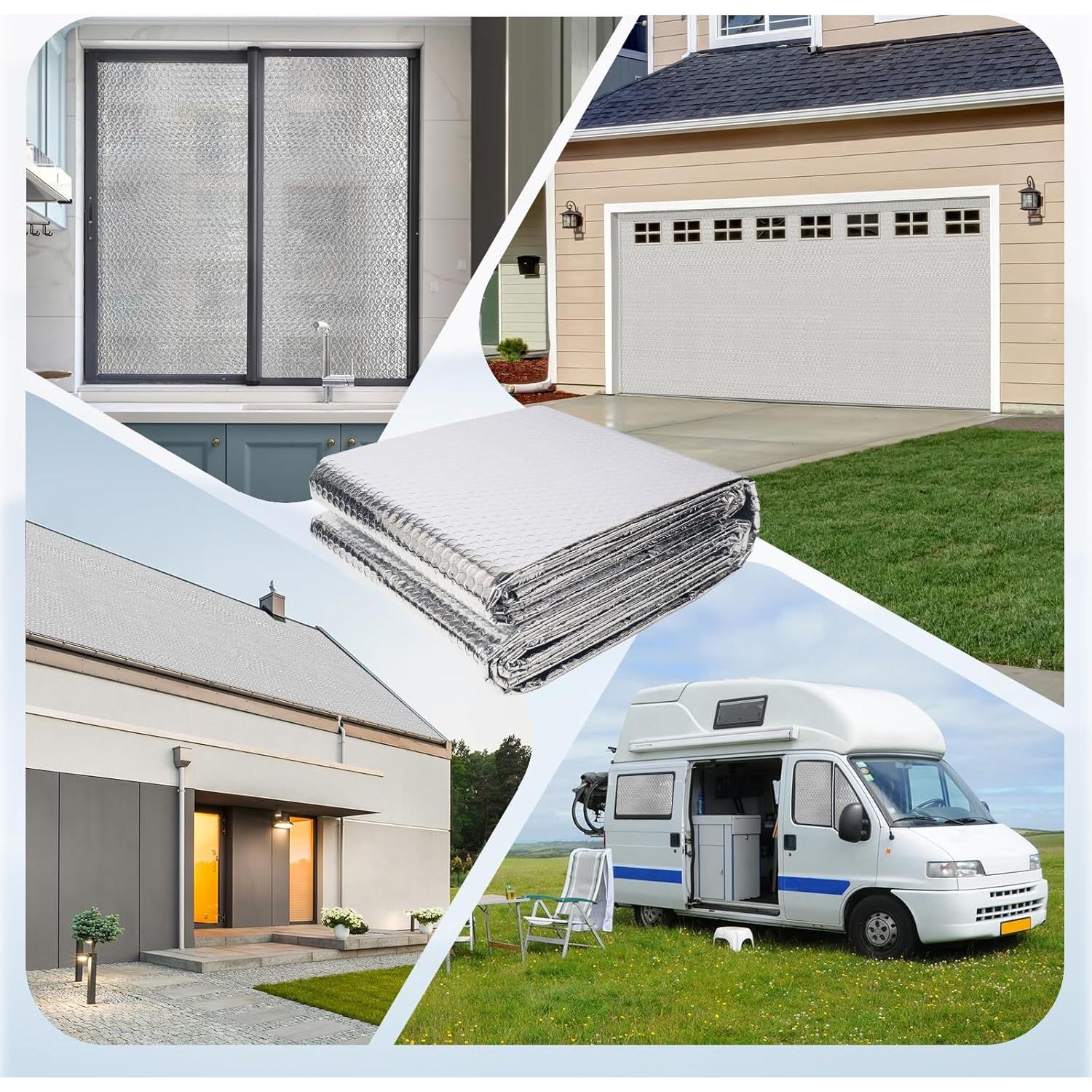 Rollo Aislamiento Reflectante DGSL 60 cm x 7.2 m Plata