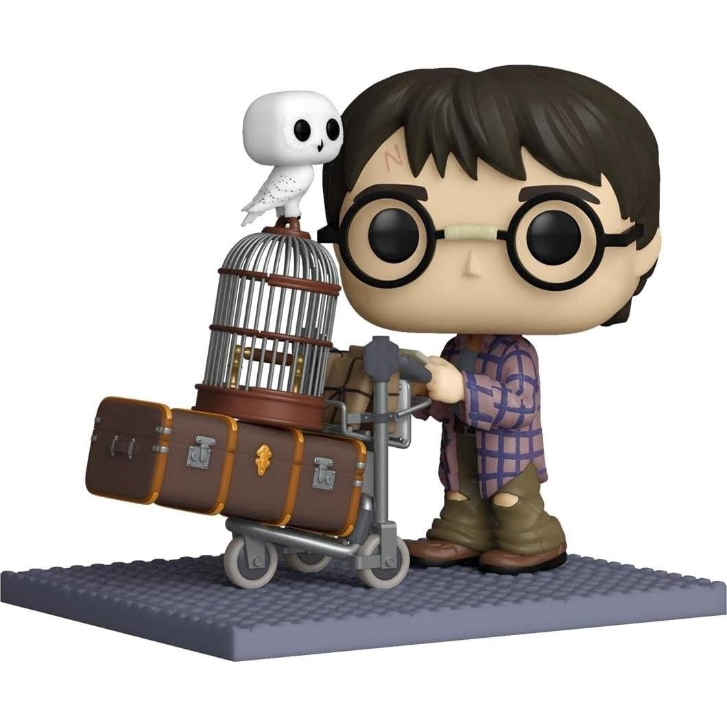 Funko Pop Harry Potter - Harry Empujando Carrito - 9.5 cm