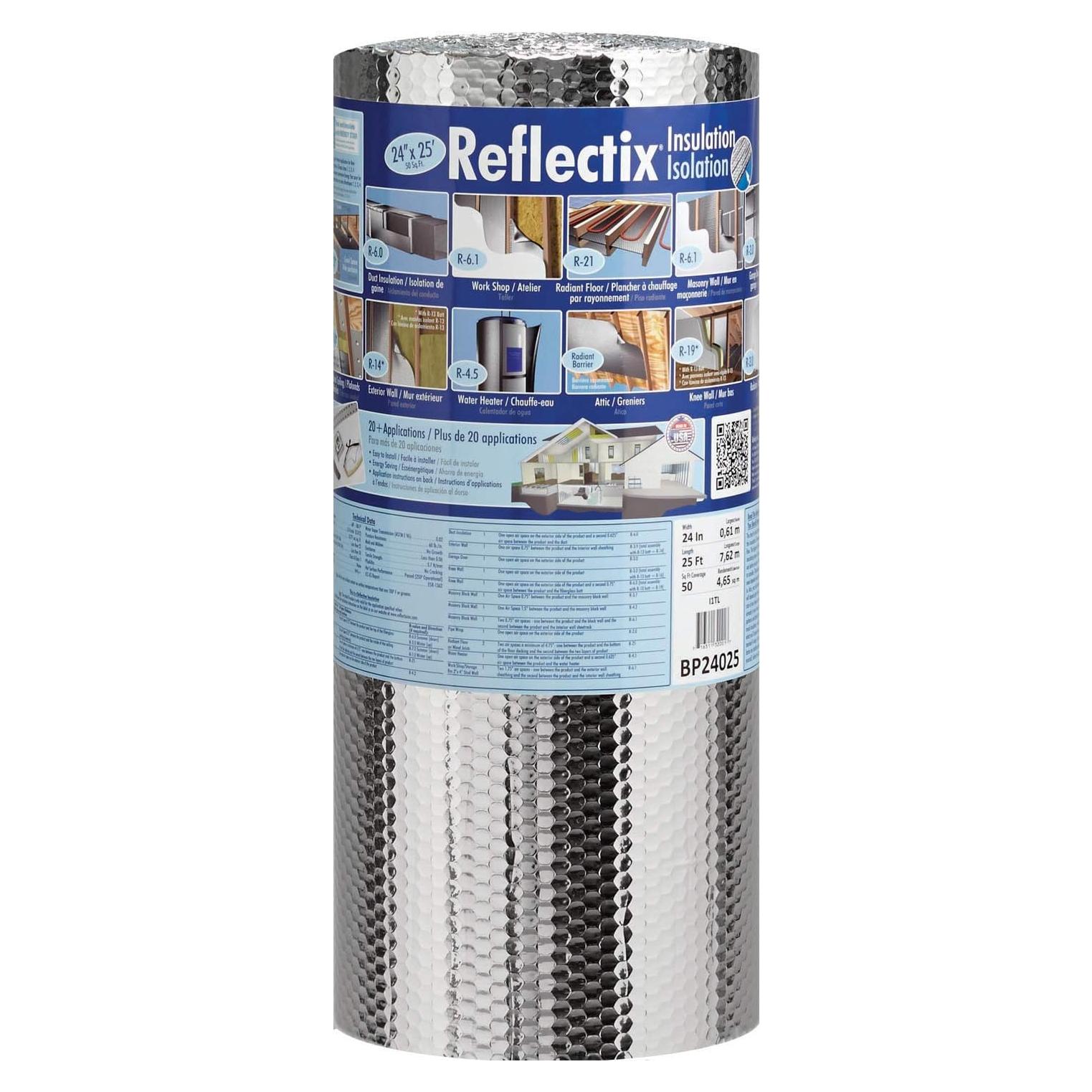 Aislante Reflectante de Burbuja 76x762 cm Reflectix BP24025