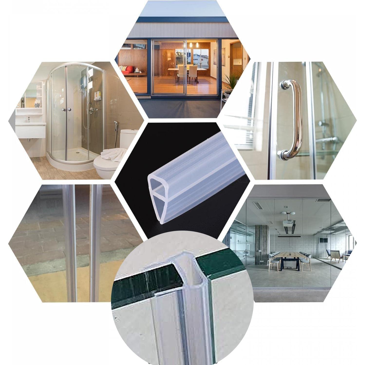 Sello de baño en U Gump's grocery 3m transparente 8mm