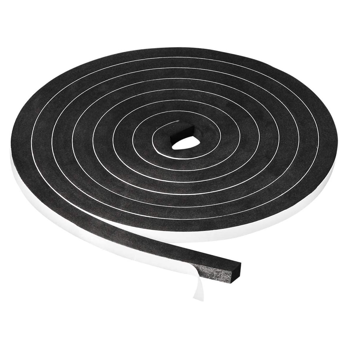 Cinta de Sellado de Espuma YIJUHOU 1.27cm x 1.27cm x 3m