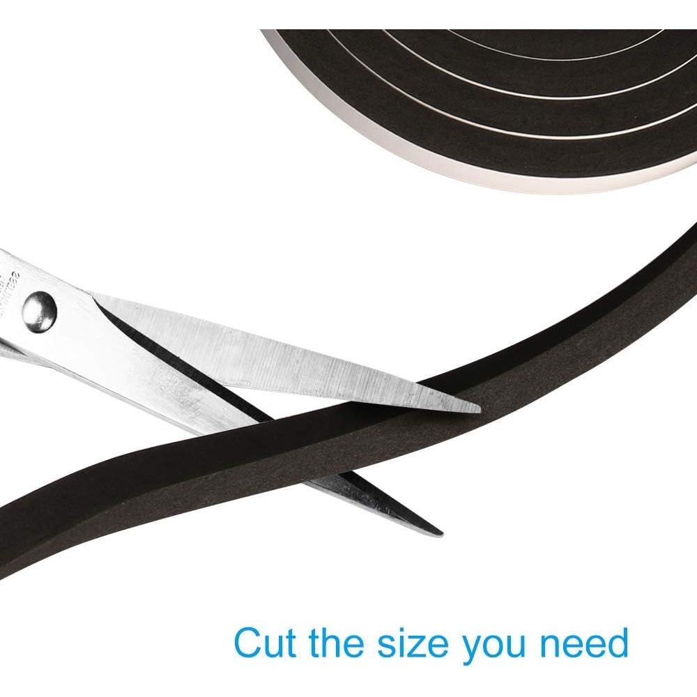 Cinta de Sellado de Espuma YIJUHOU 1.27cm x 1.27cm x 3m