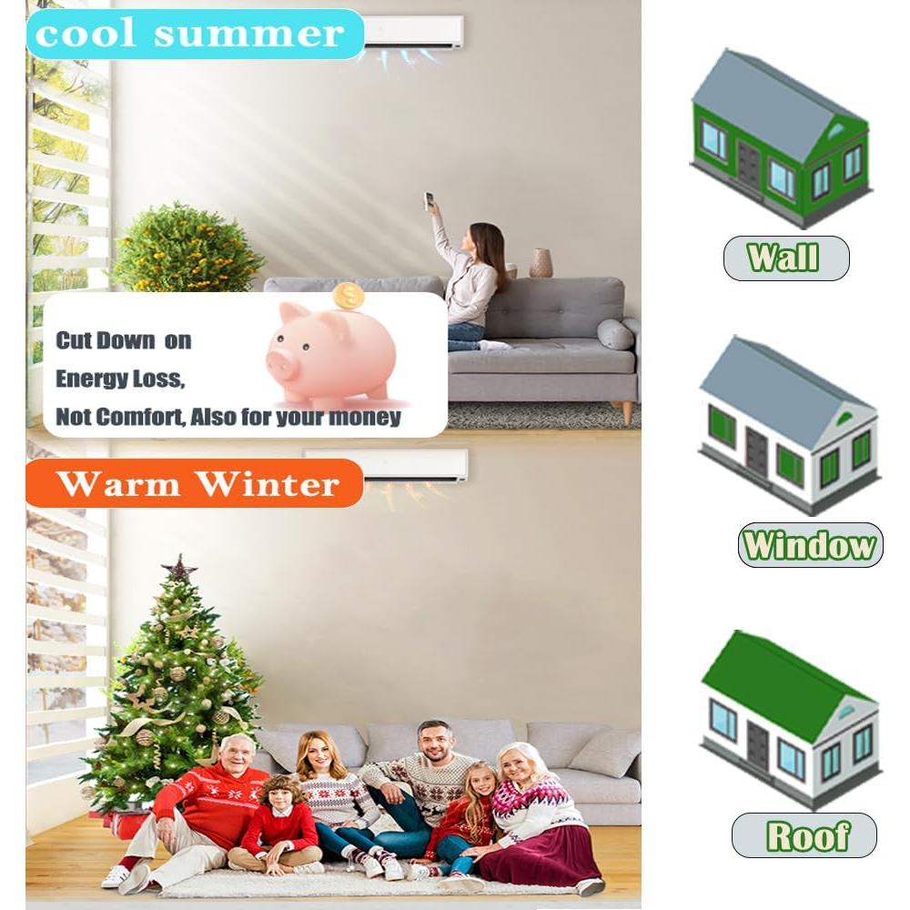 Hoja de Aislamiento Reflectante MRPAPA 60x500 cm Aluminio