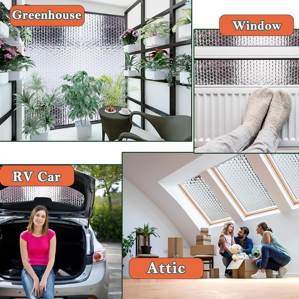 Hoja de Aislamiento Reflectante MRPAPA 60x500 cm Aluminio