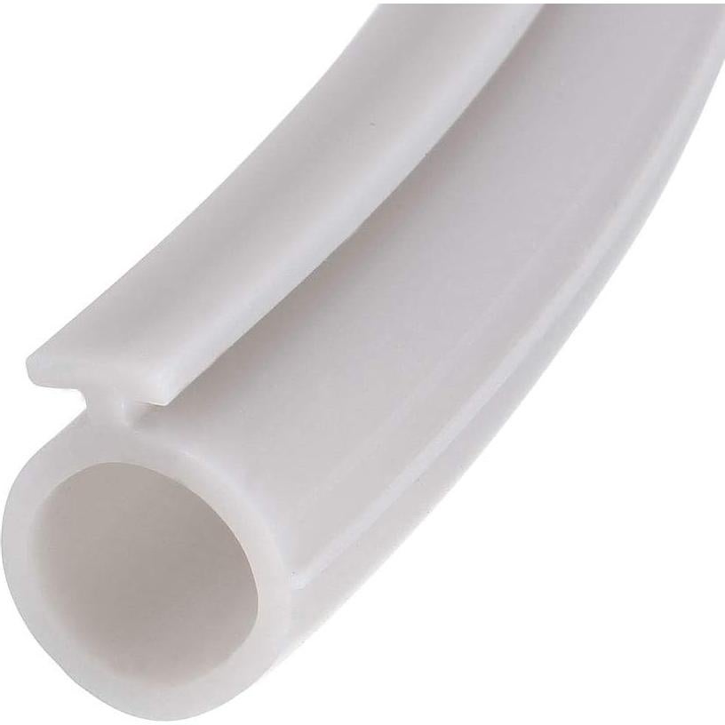 Sello de Burbuja T-Slot uxcell 9mm x 3m Silicona Gris