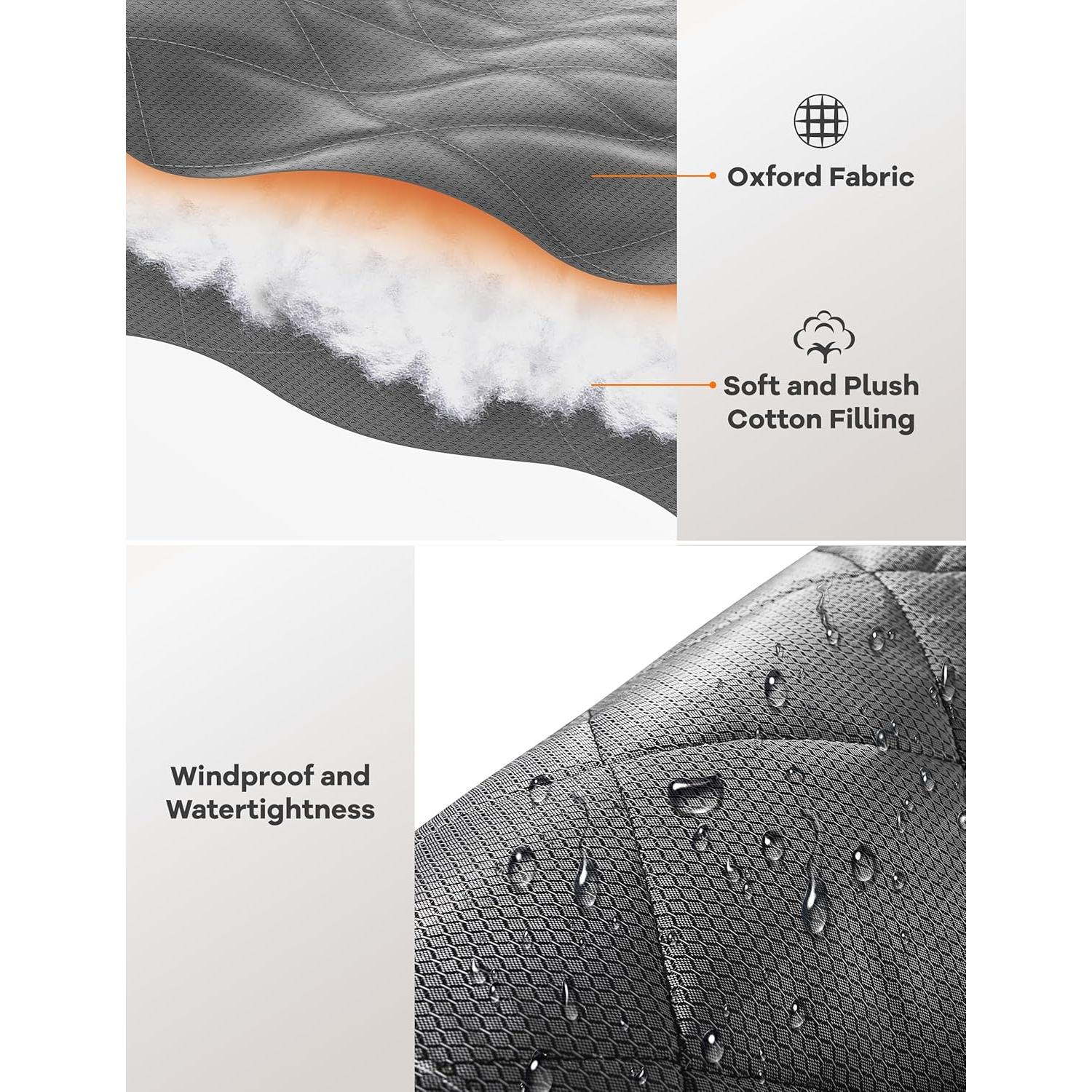 Cortinas Aislantes para Ventanas Ashrun 24x36 Pulgadas Gris