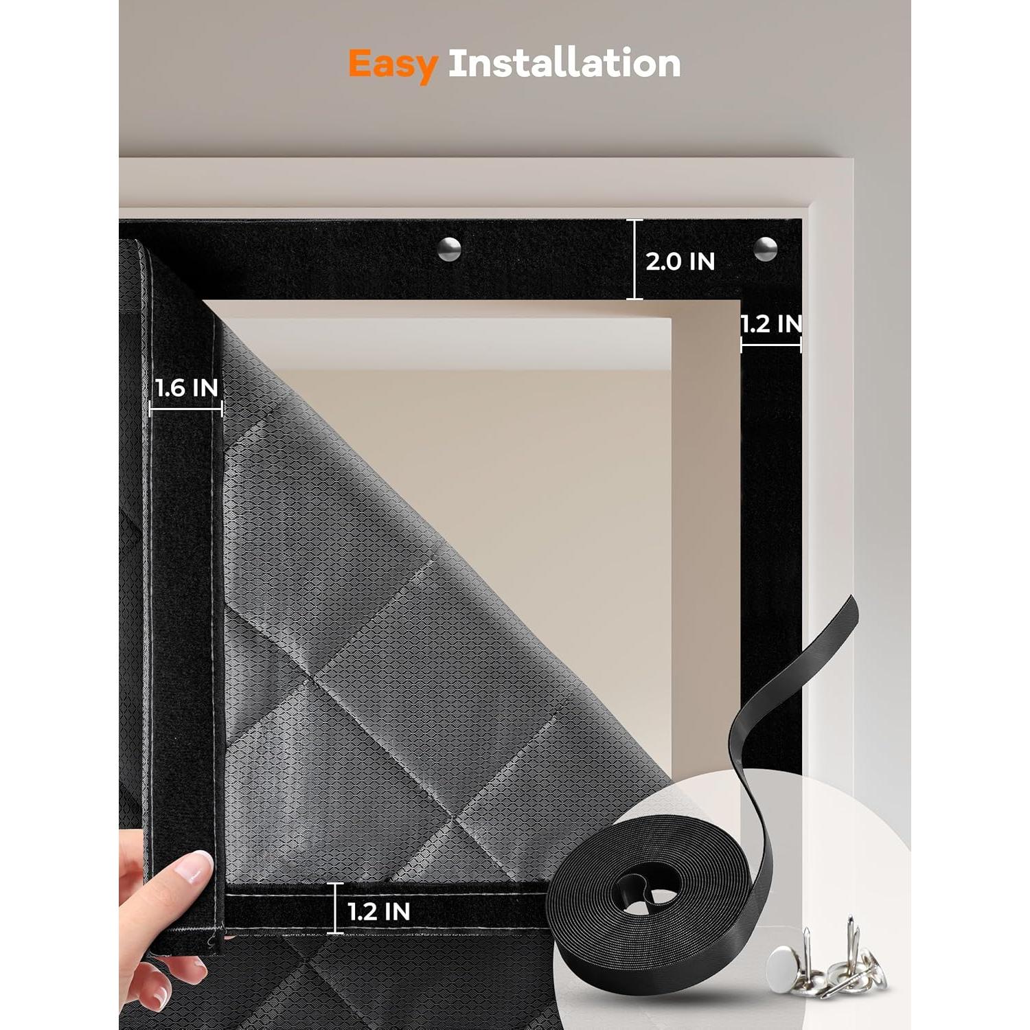 Cortinas Aislantes para Ventanas Ashrun 24x36 Pulgadas Gris