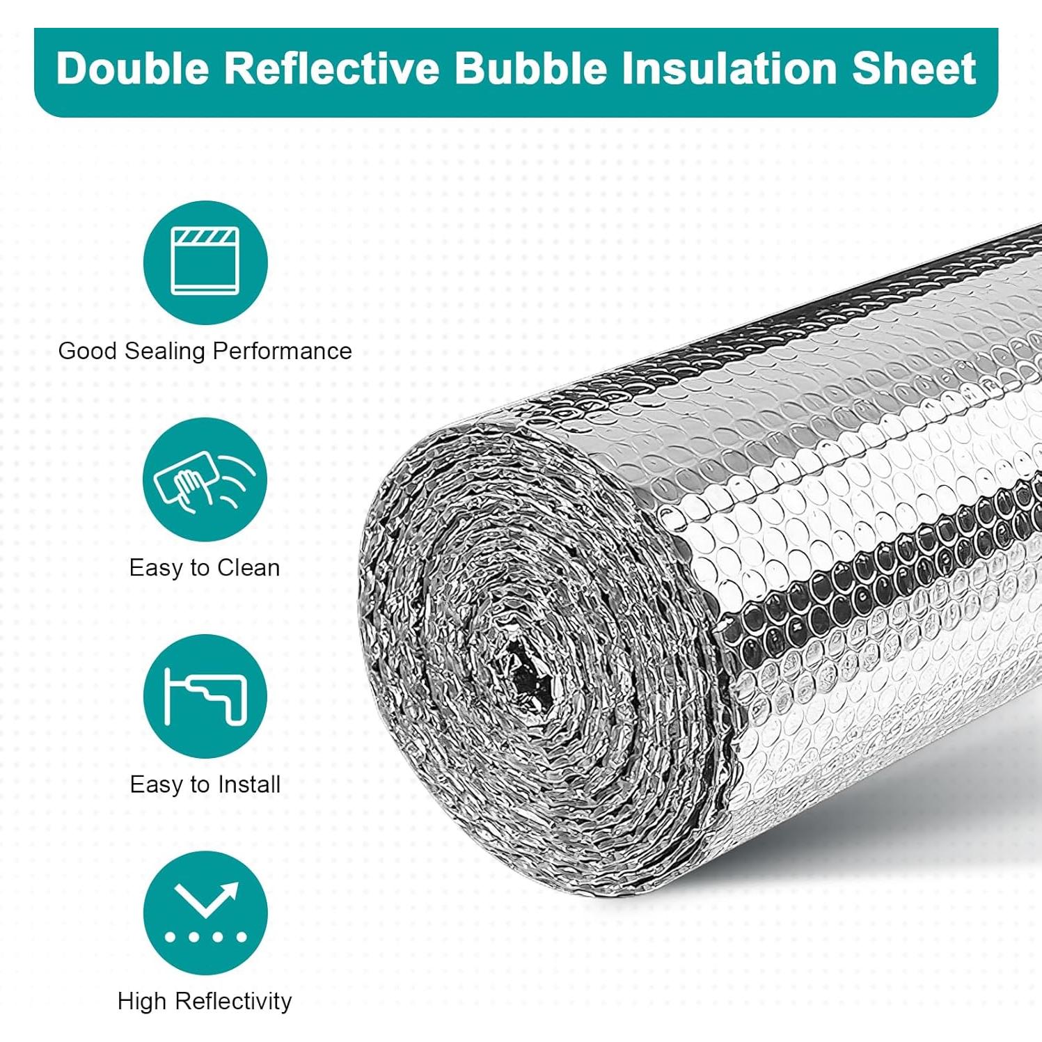 Rollo Aislamiento Reflectante Aluminio 60cm x 3.5m Storystore