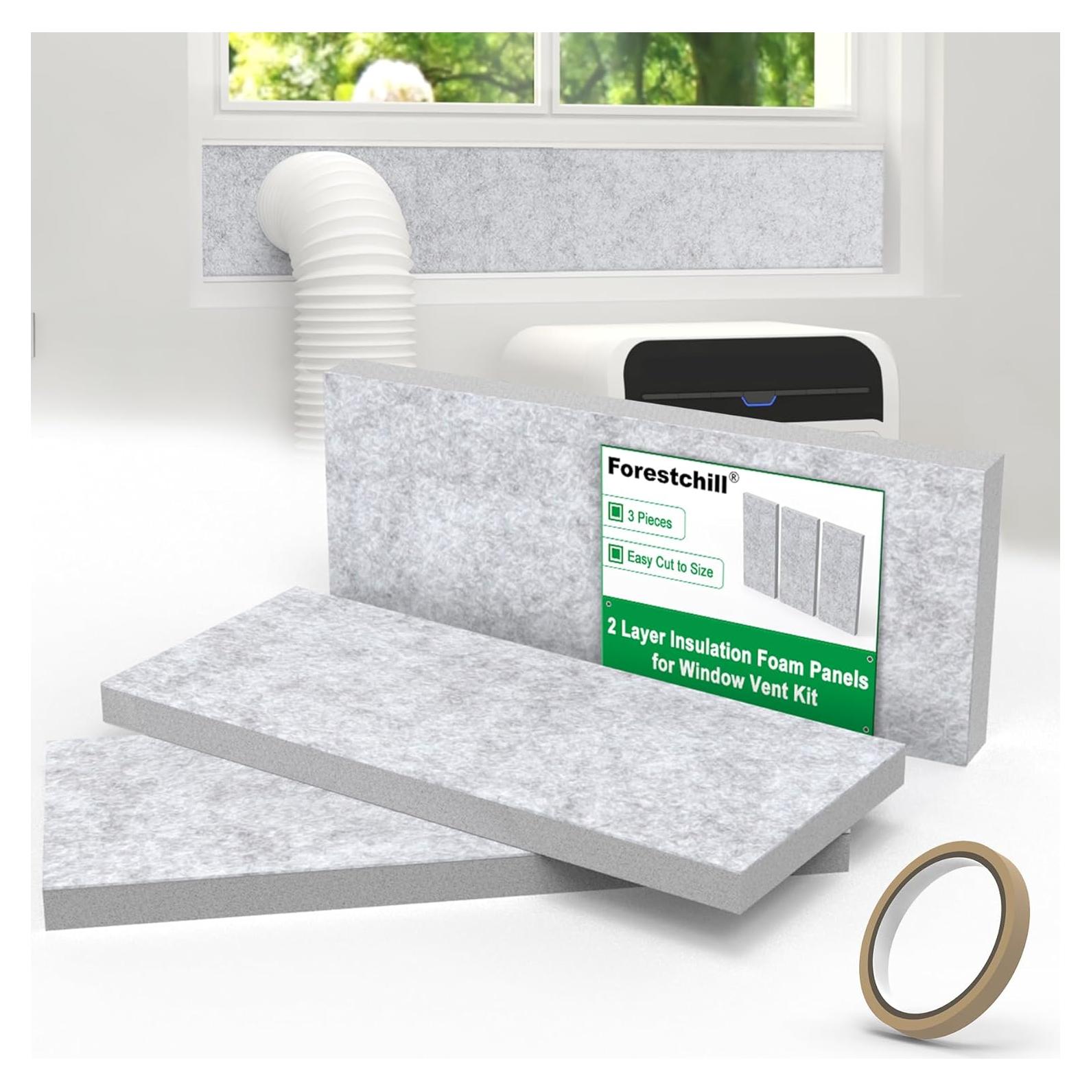 Paneles de Espuma Aislante Doble Capa Forestchill 127 cm