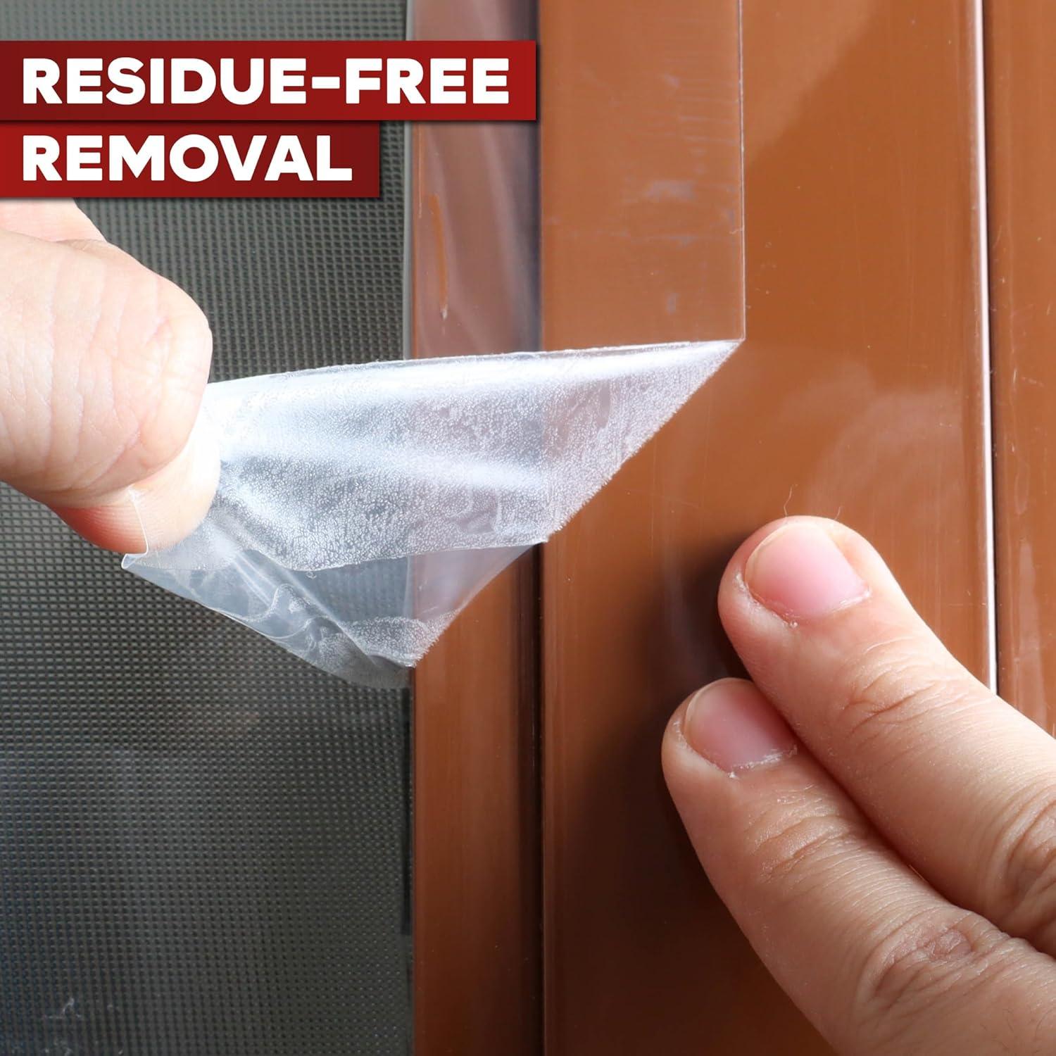 Cinta de Sellado para Ventanas XFasten 5cm x 27.4m Sin Residuo