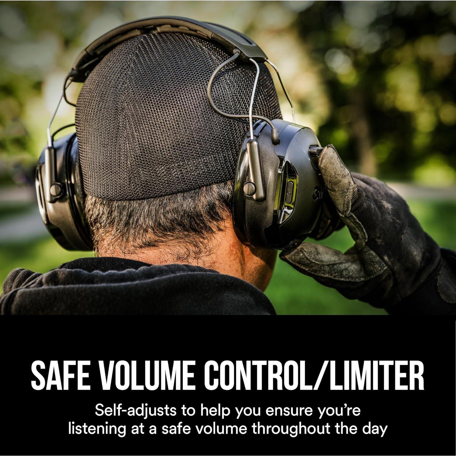 Protector Auditivo Inalámbrico 3M WorkTunes Solar Bluetooth 26 dB