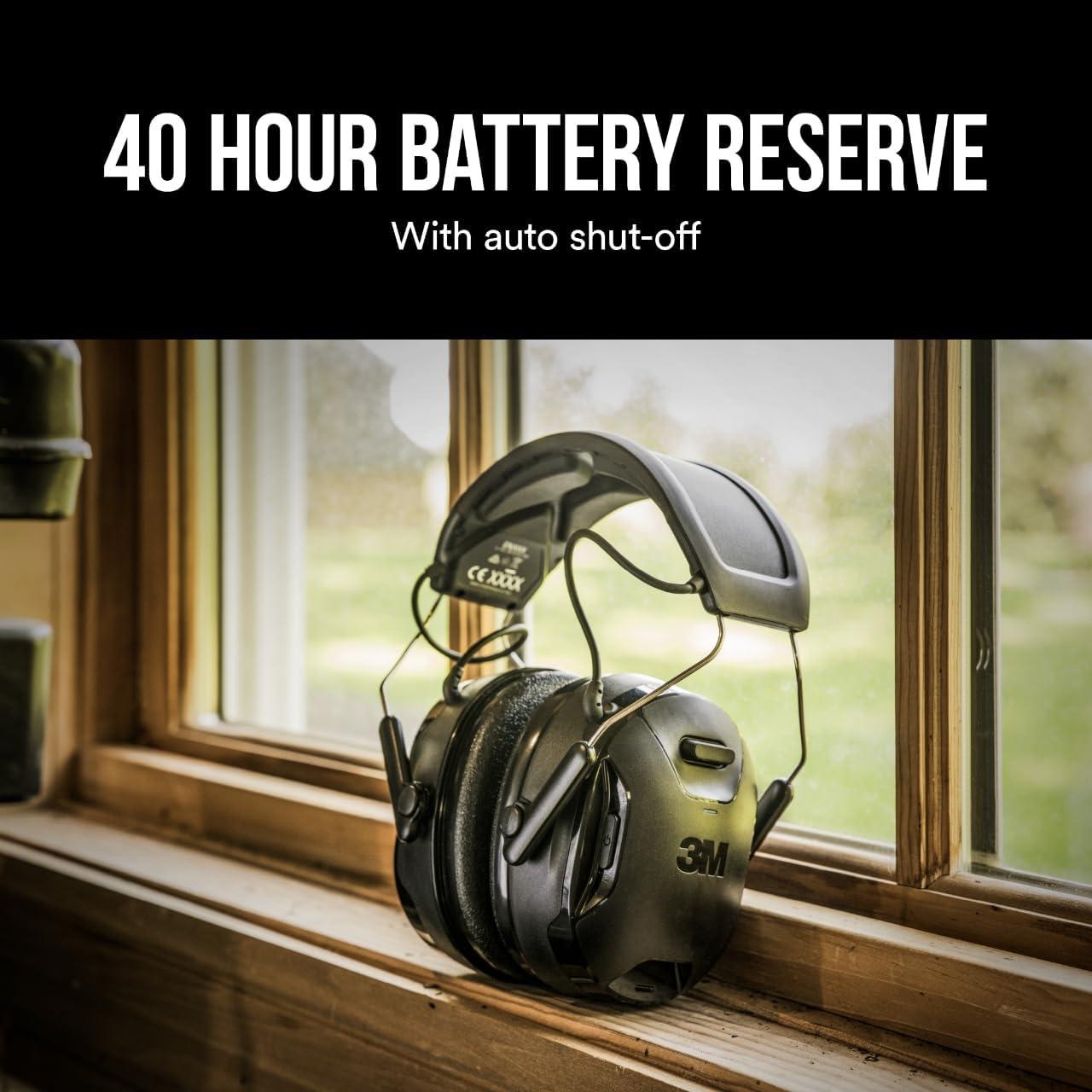 Protector Auditivo Inalámbrico 3M WorkTunes Solar Bluetooth 26 dB