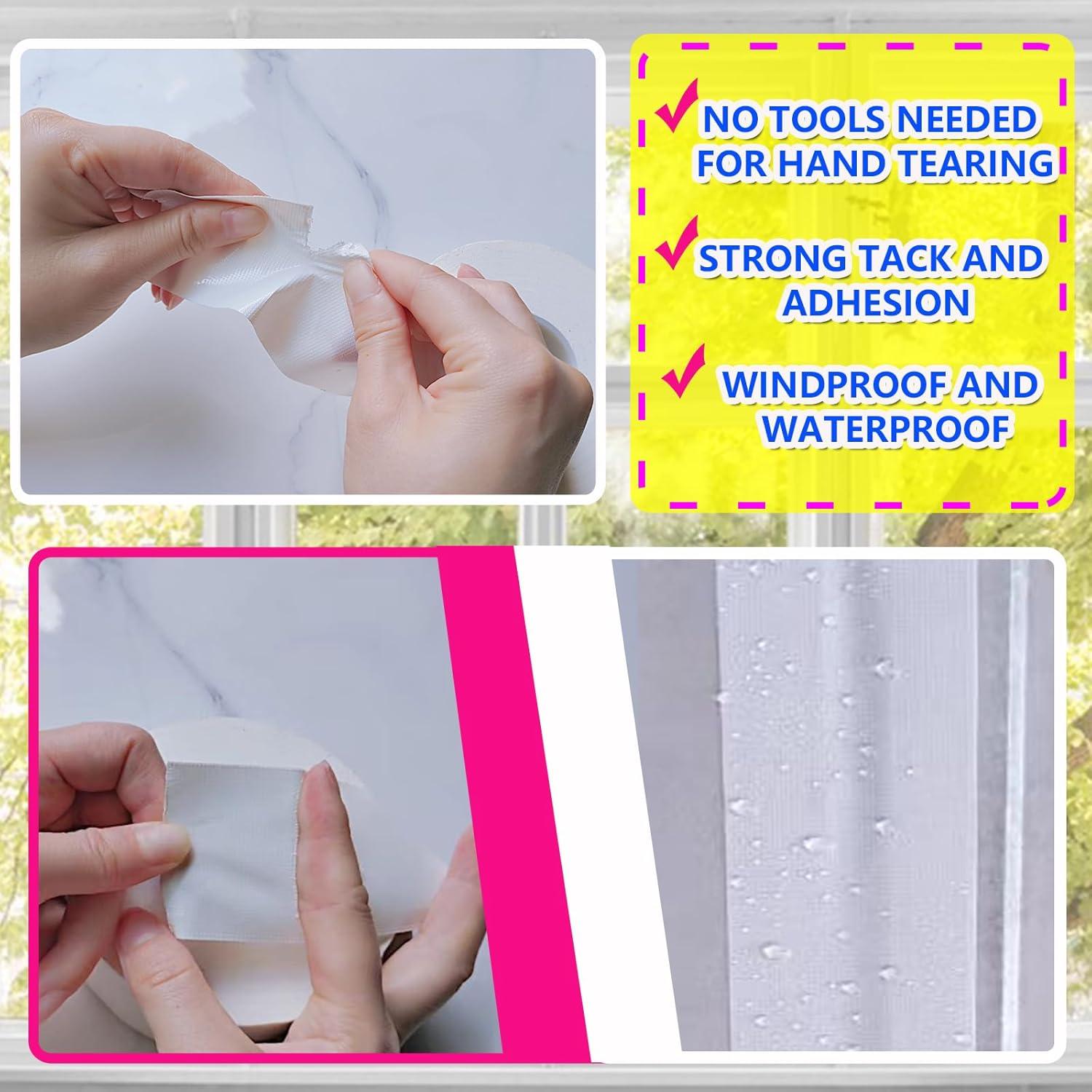 Cinta de Sellado Impermeable WENSSKKU 5cm x 30m Blanca