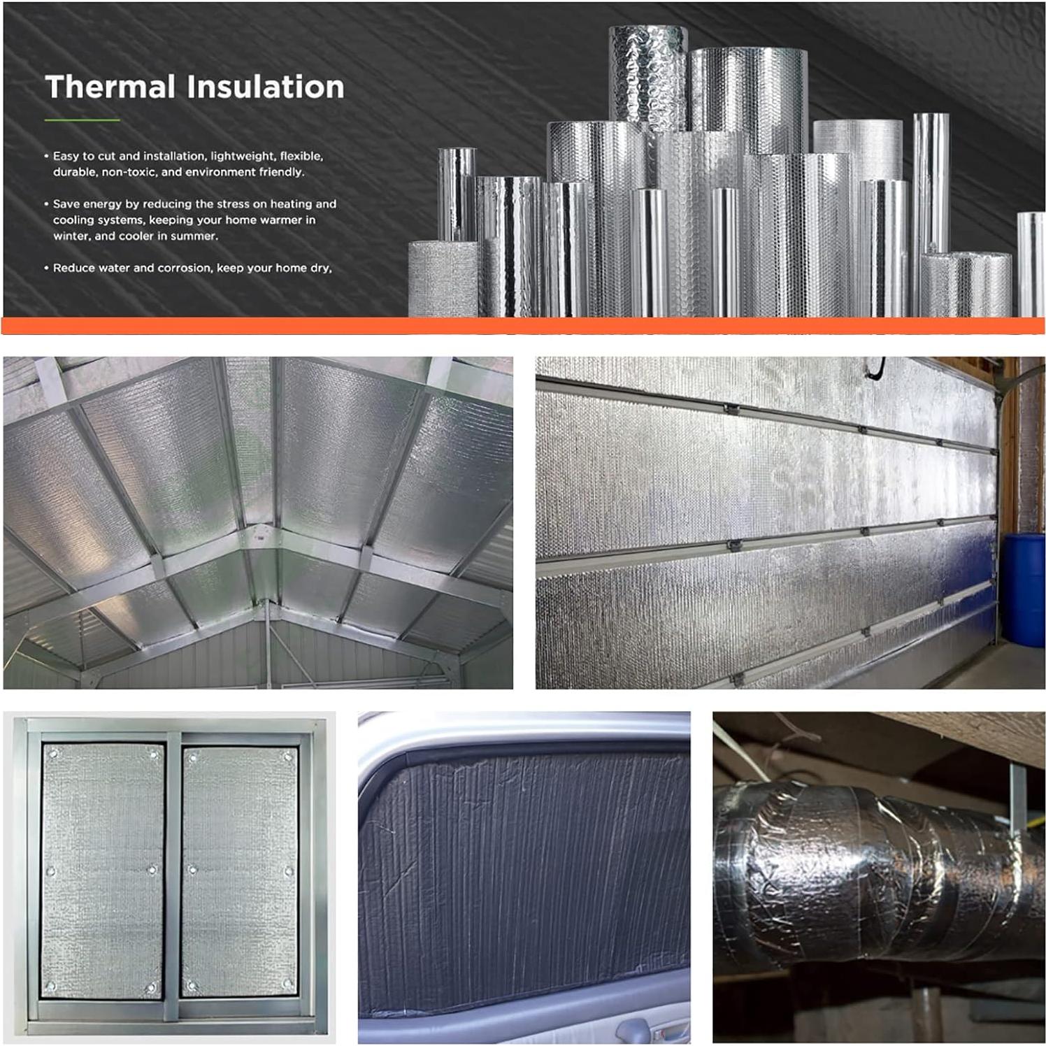 Rollo Aislante Foil Reflectante 3mm ZRNIDIYR 0.13kg 3.05m