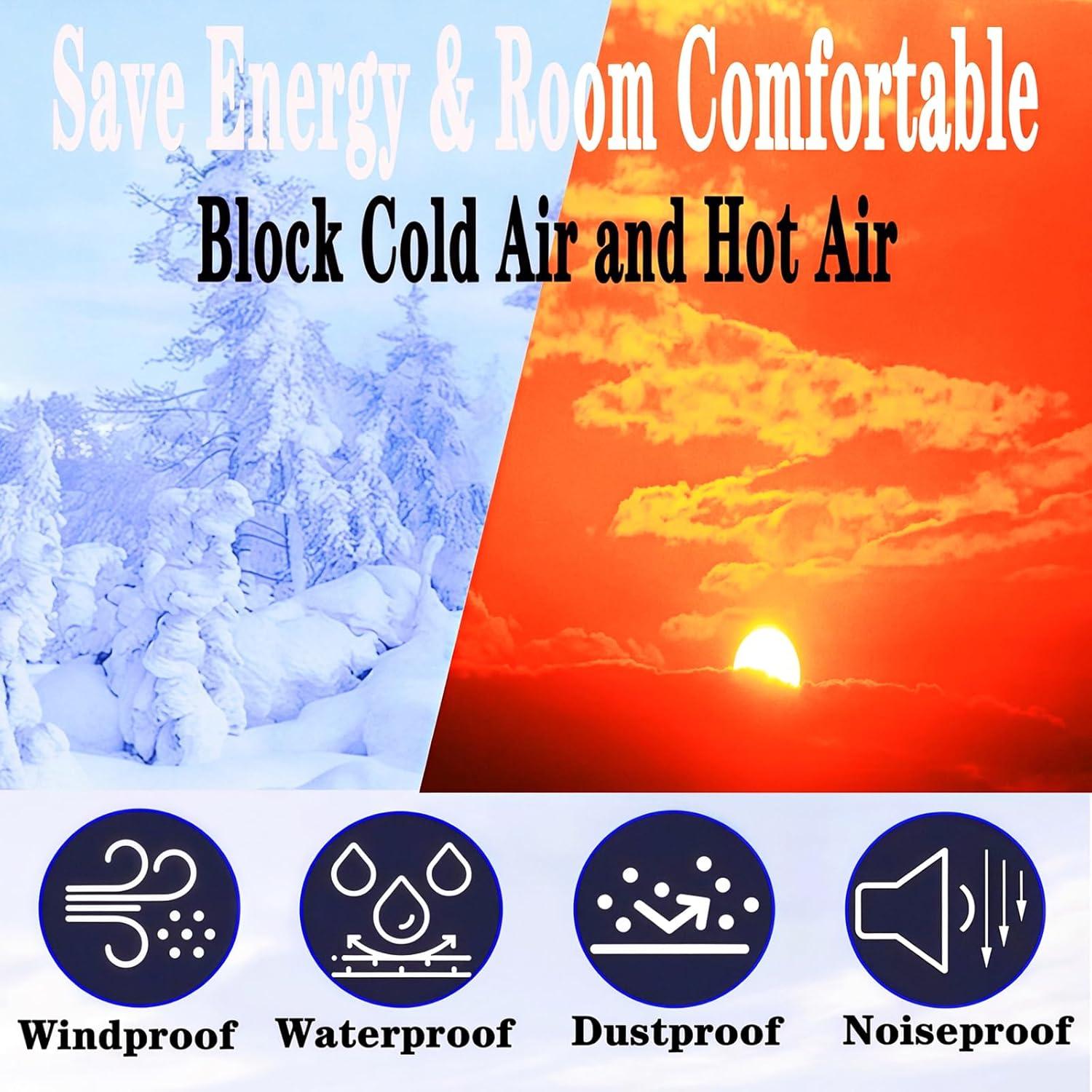 Cinta de Sellado para Ventanas WEZKYLCG 5.08 cm x 10.06 m