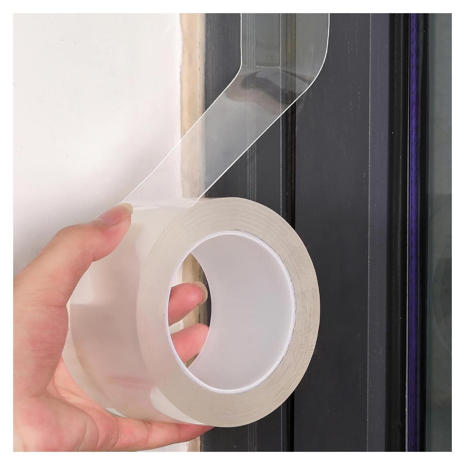 Cinta de Sellado de Clima Transparente ZZJMCH 3.05 cm x 4.88 m