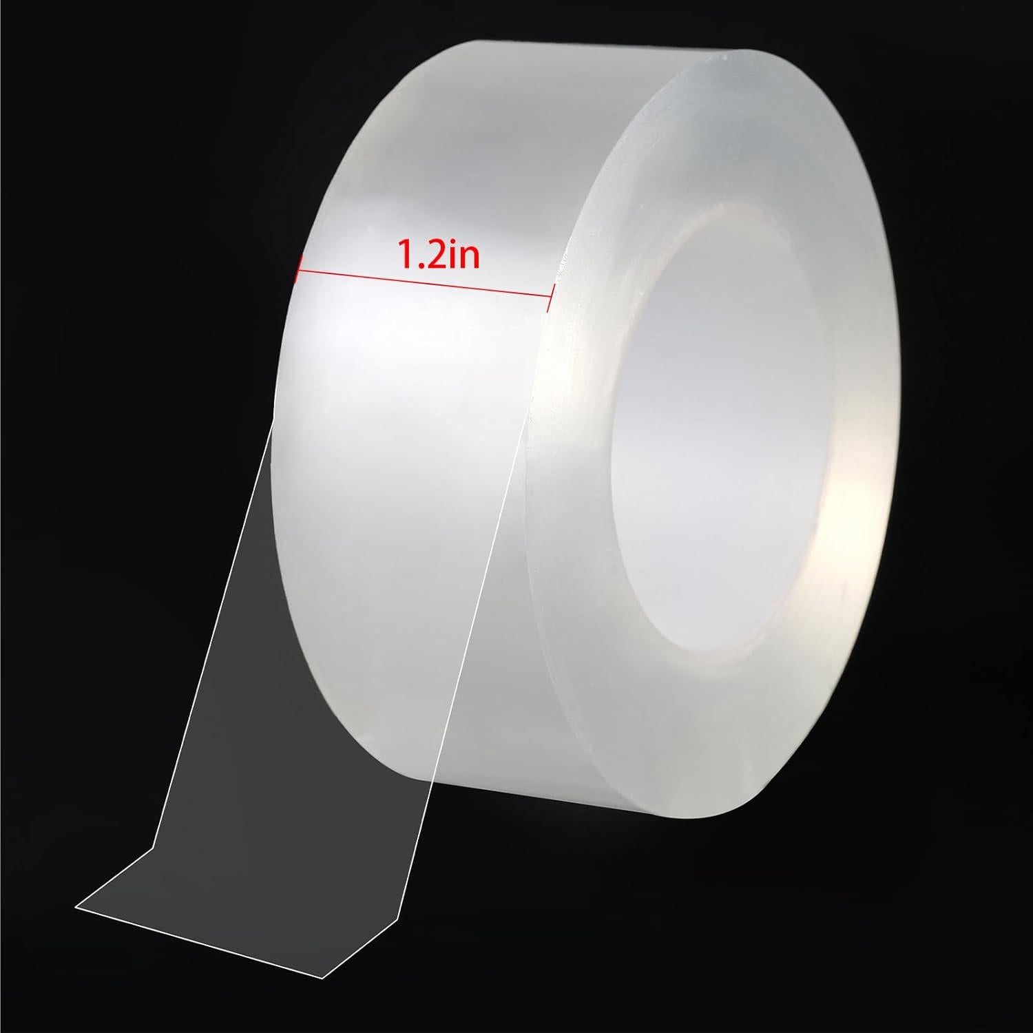 Cinta de Sellado de Clima Transparente ZZJMCH 3.05 cm x 4.88 m