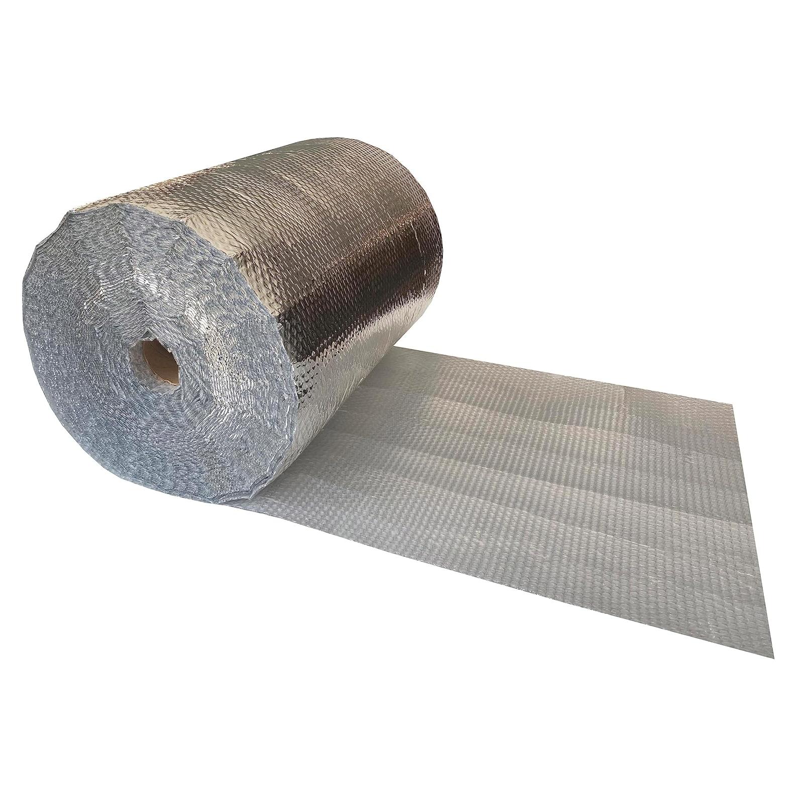 Rollo Aislante Térmico UBMOVE 61cm x 38.1m Burbuja Plata