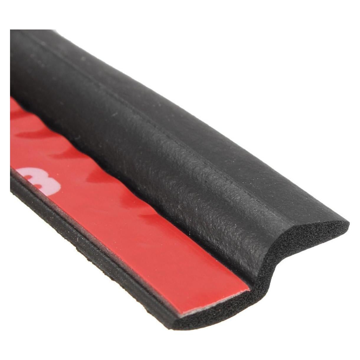 Sello de Goma Insonorizante Seal Rubber 3.05m para Puertas y Ventanas