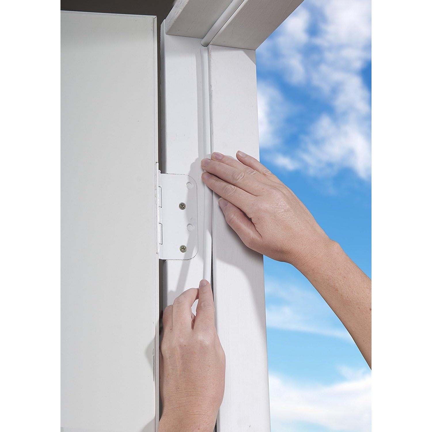 Sello de puerta PRUGNA 20 pies goma autoadhesiva blanca