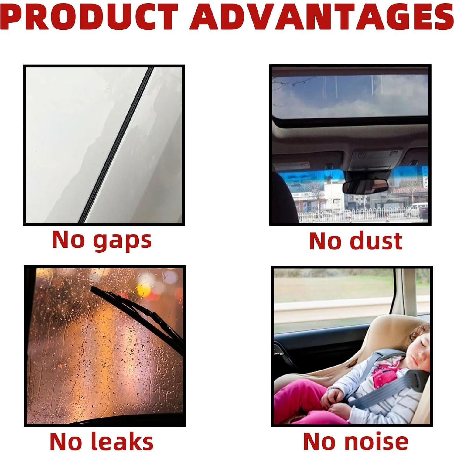 Sellado de Goma para Parabrisas GFBZS 19mm x 7m - Aislante Acústico