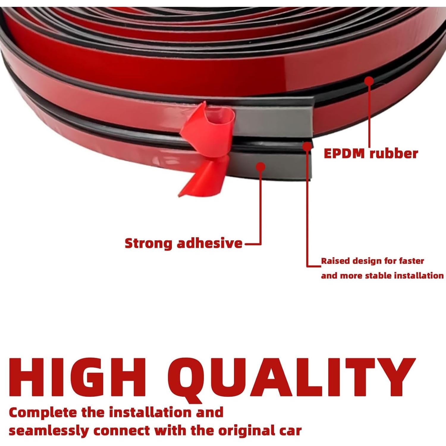 Sellado de Goma para Parabrisas GFBZS 19mm x 7m - Aislante Acústico