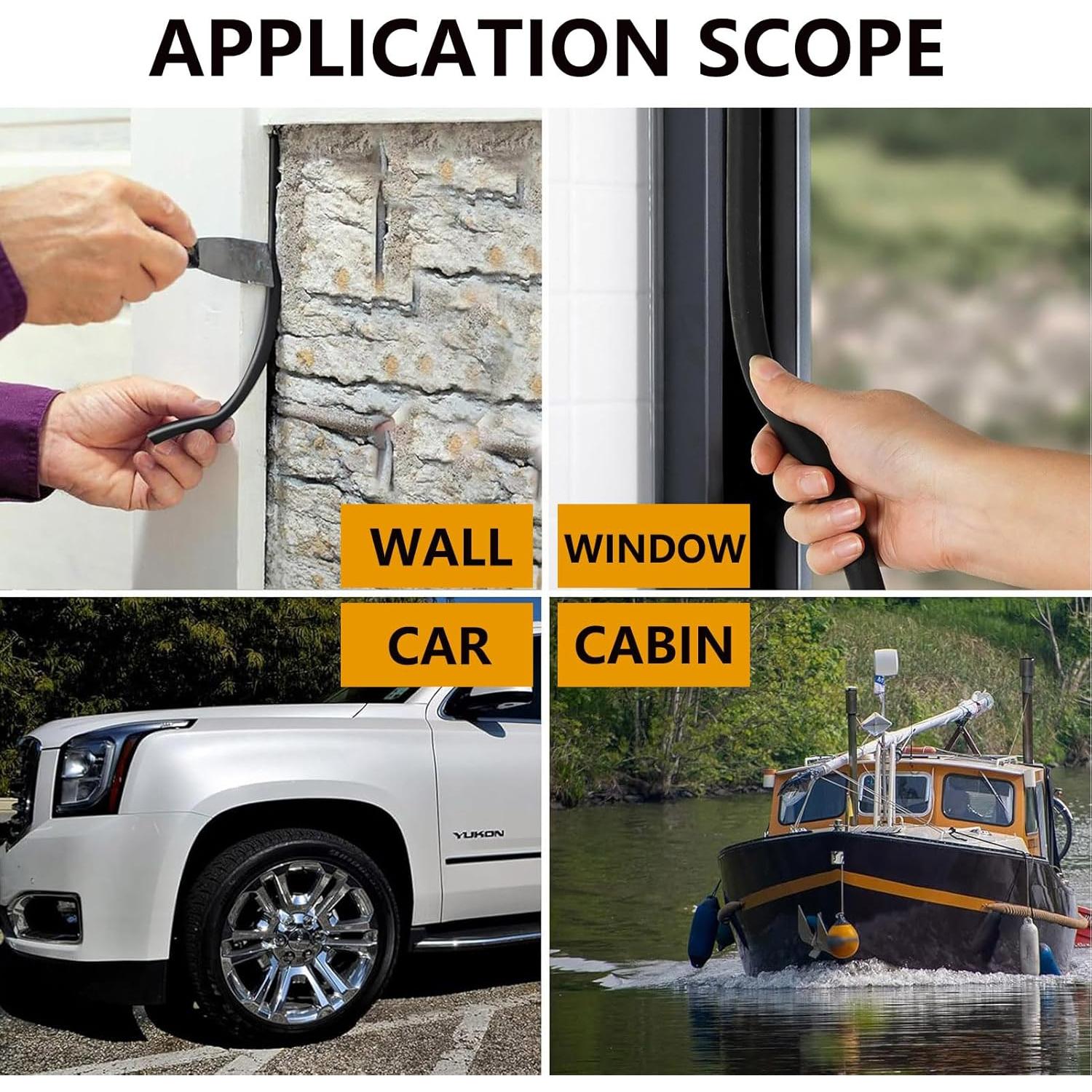 Varilla de Espuma de Respaldo 8mm x 3m TA-VIGOR EPDM Aislamiento