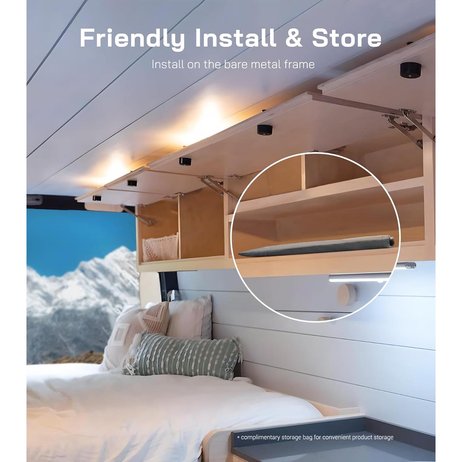 Cubiertas de Ventana Aisladas Magnéticas VANNCAMP para Chevy Express/GMC Savana