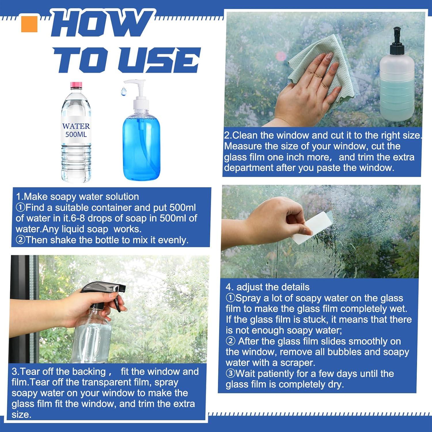 Película Tintada de Ventana Reflectante Pushglossy 121.9x792.5cm