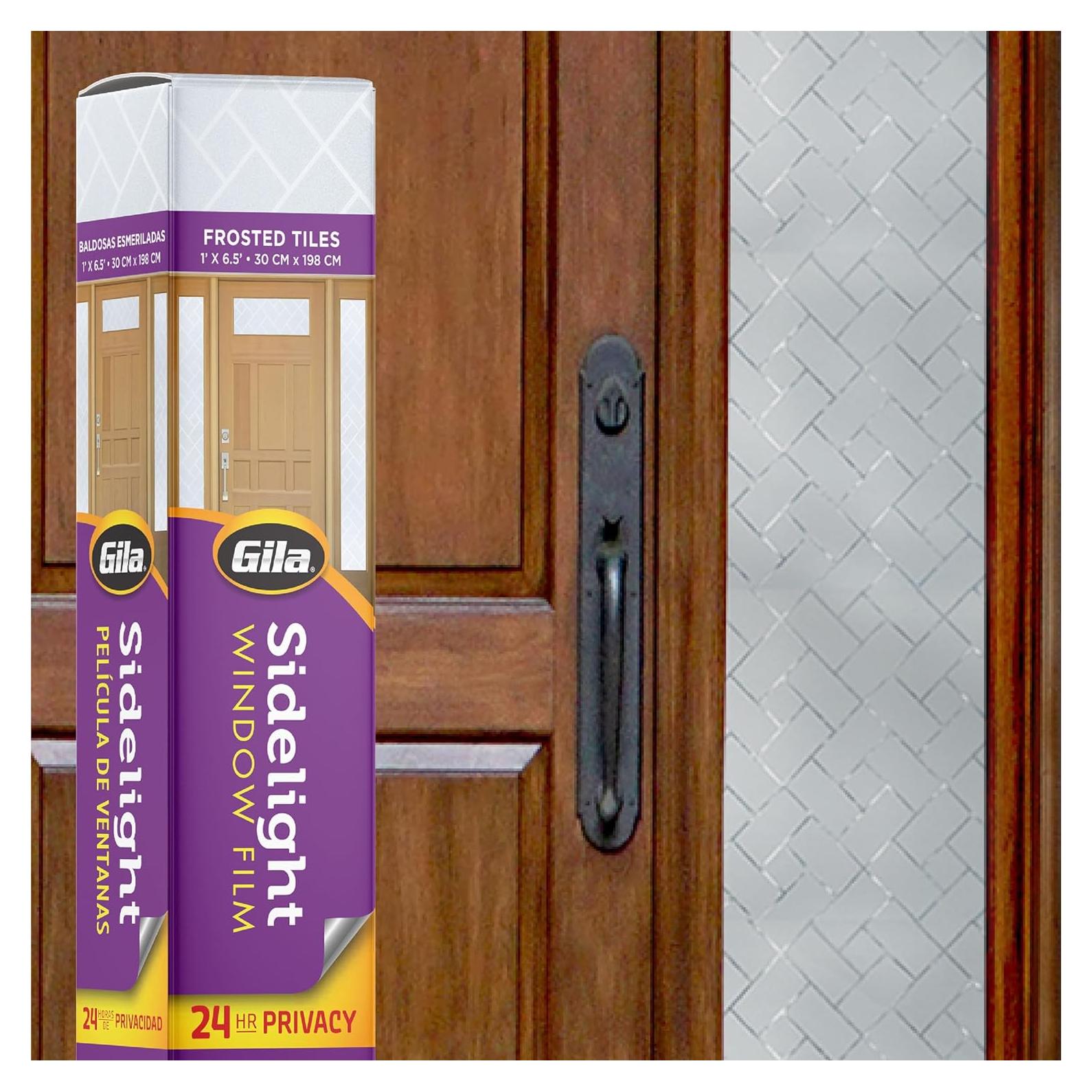 Película de Ventana Esmerilada Gila 30.48x198.12cm Privacidad