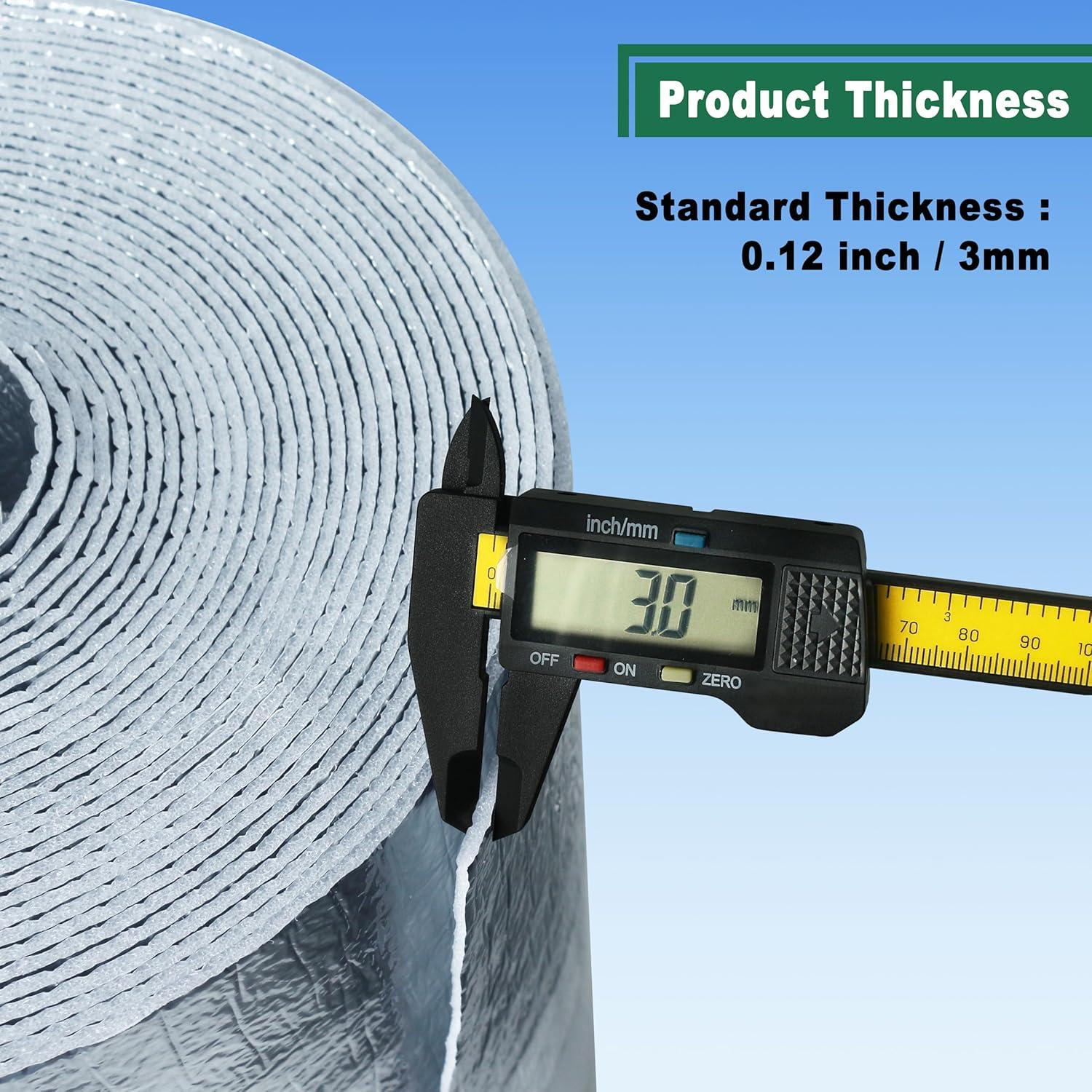 Aislamiento Reflectante Nasibey 3mm 121.9x152.4cm Doble Capa