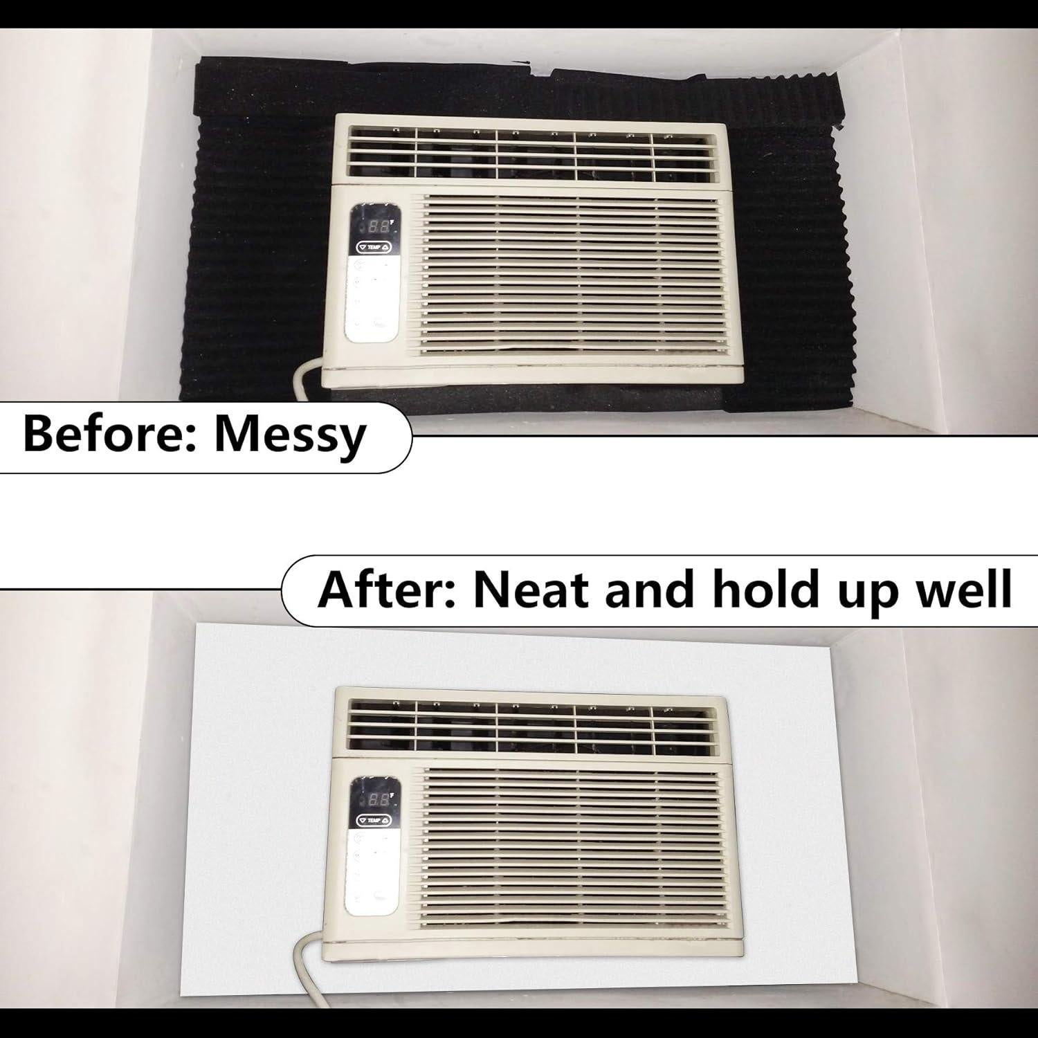 Panel Aislante de Espuma BJADE'S para Aire Acondicionado Ventana