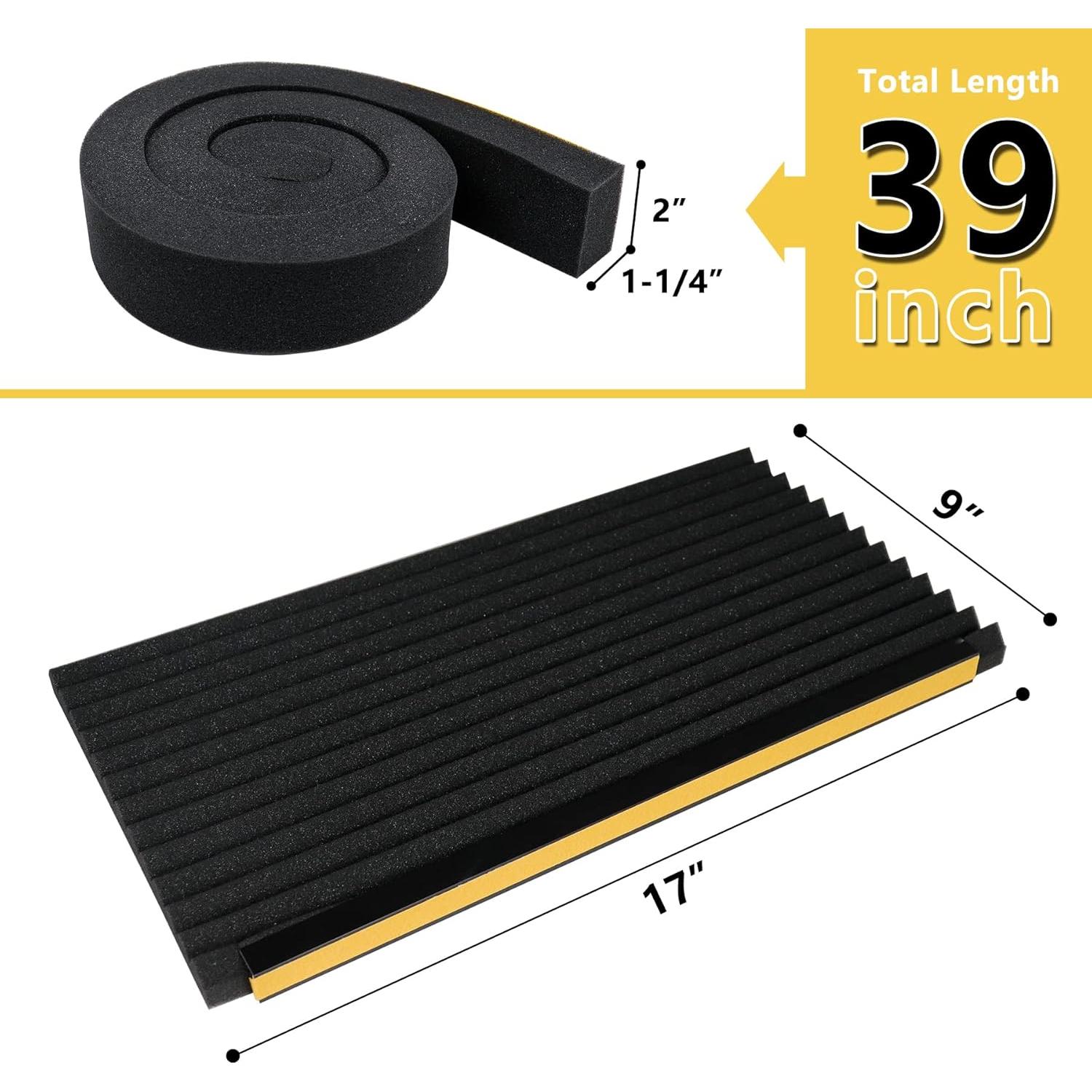 Paneles Aislantes de Espuma Powrocket para Aire Acondicionado 43.2x22.9 cm