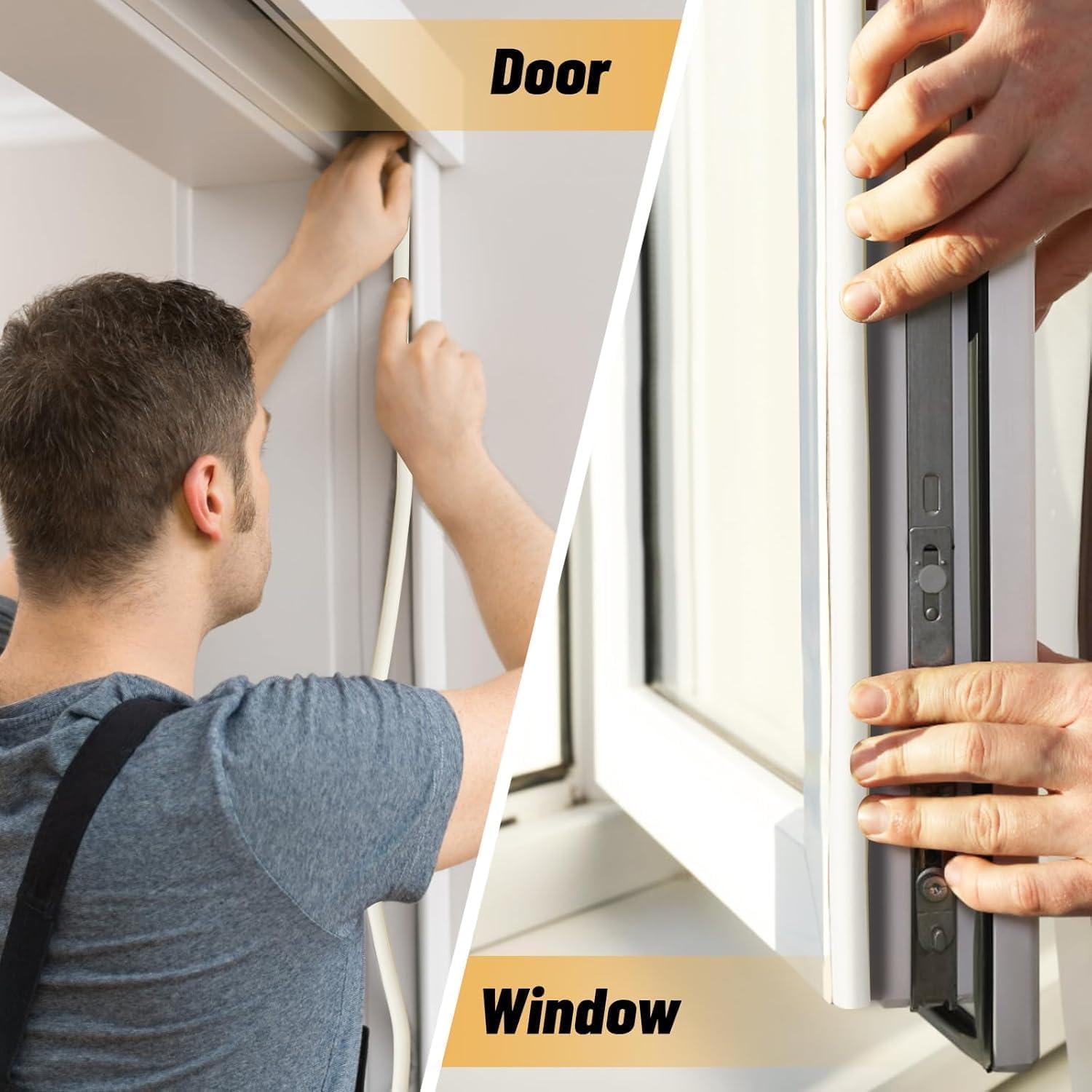 Tira de sellado ONSWWEATTI 20M blanca, aislante y anti-colisión