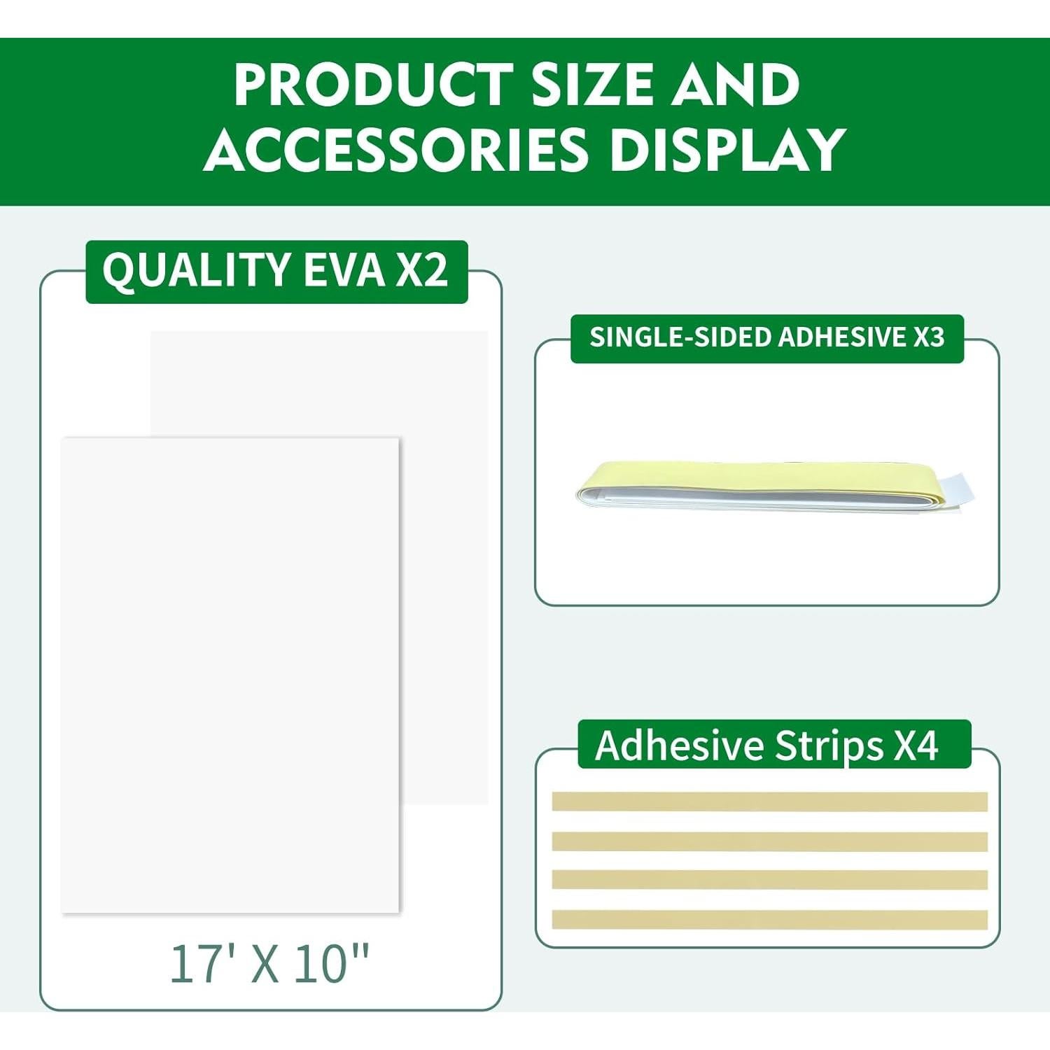 Panel Aislante para Aire Acondicionado ZENGSHI 2 Piezas 43x25 cm