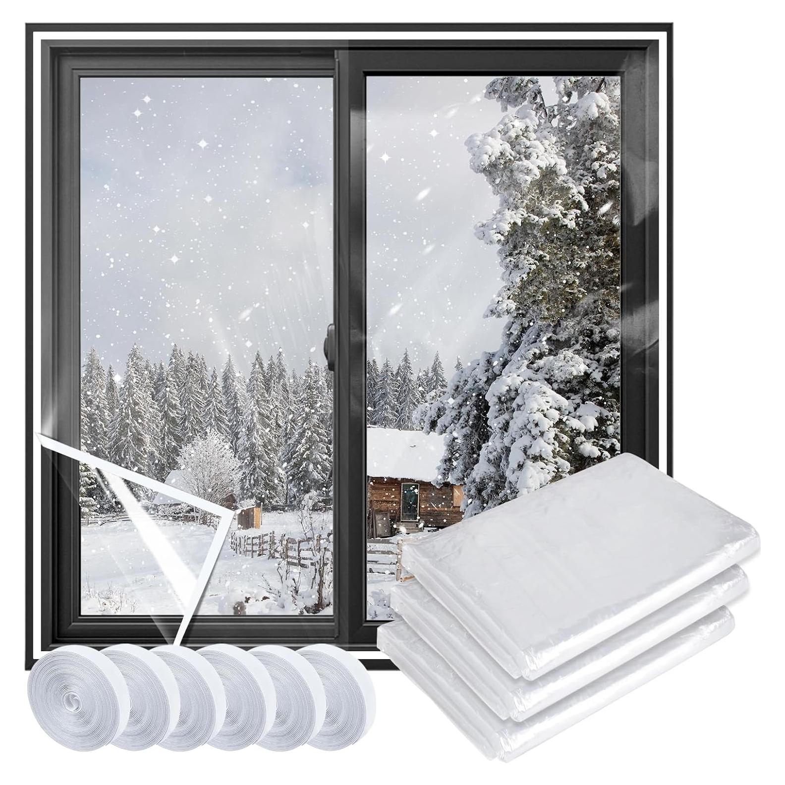 Kit Aislamiento de Ventana Shackcom 3 Piezas 120x160 cm PVC