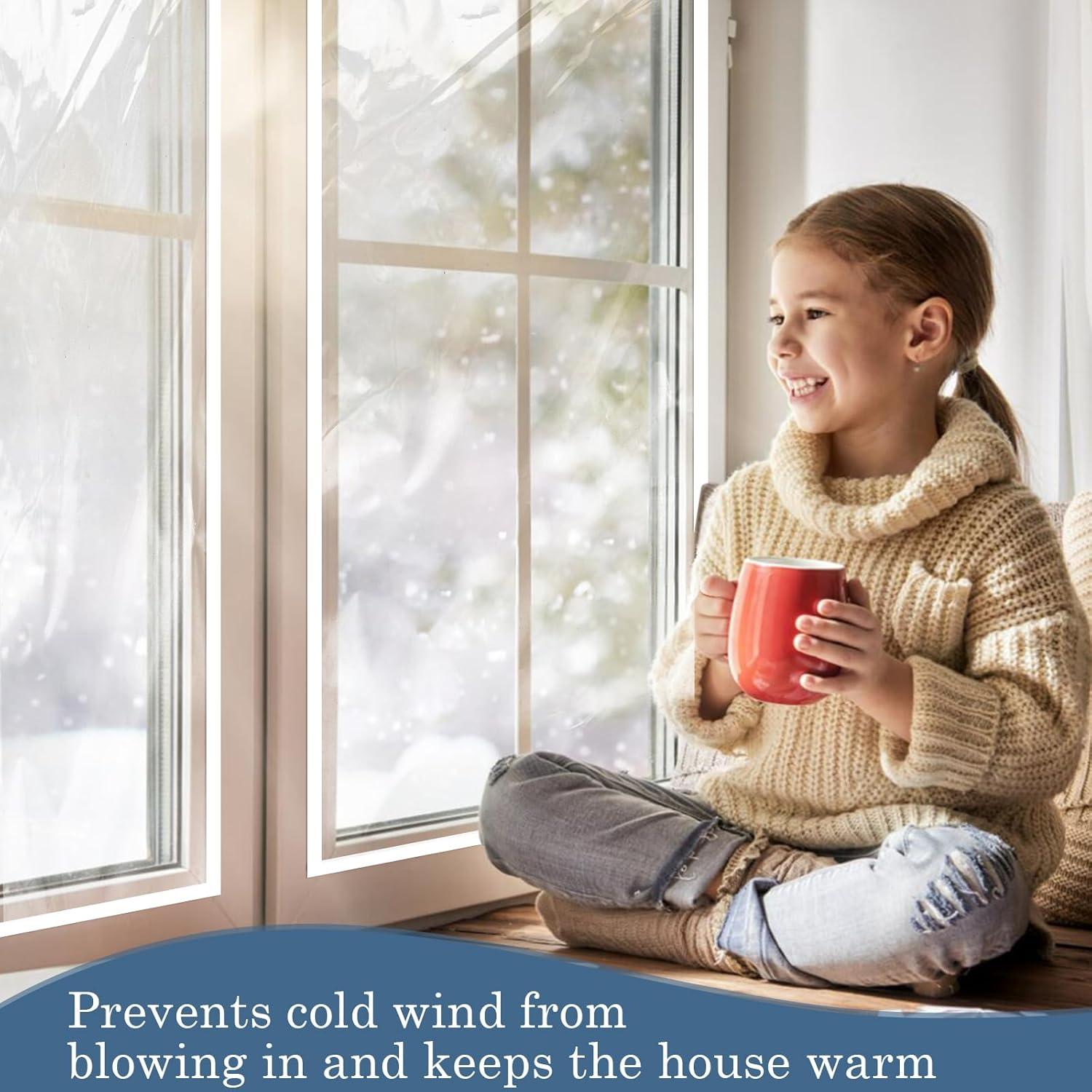 Kit Aislamiento de Ventana Shackcom 3 Piezas 120x160 cm PVC