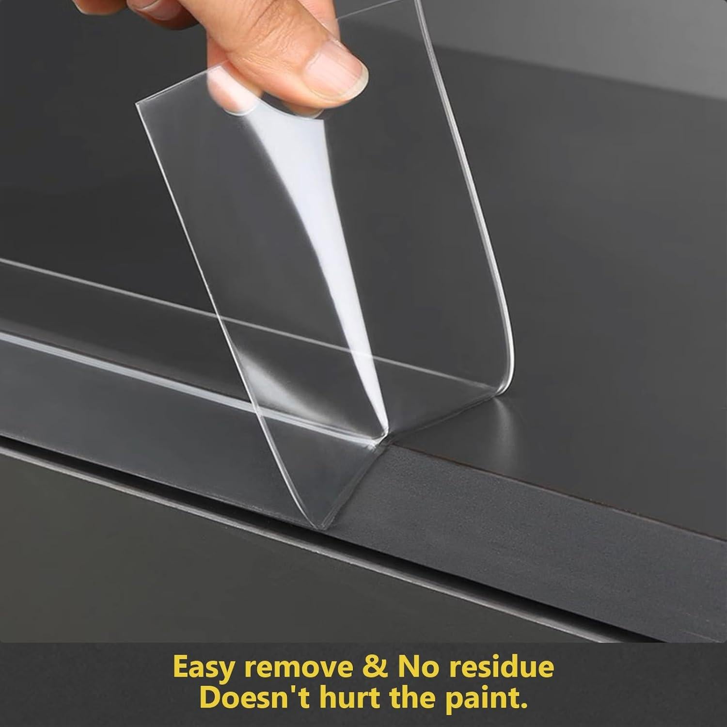 Burlete ZWZIOO para Ventanas y Puertas 1.2cm x 60m Transparente