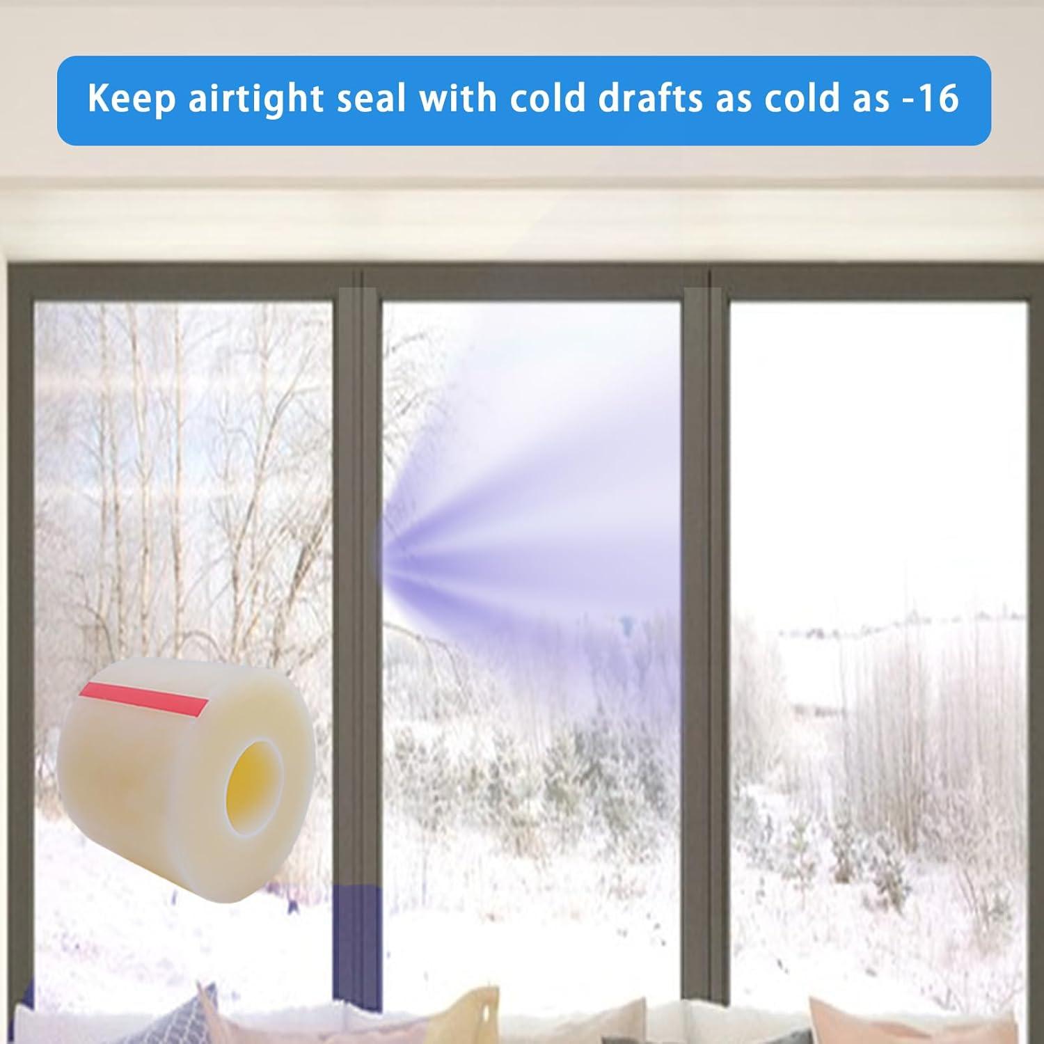 Cinta de Sellado de Ventanas Wensskku 7.62 cm x 50.29 m Transparente