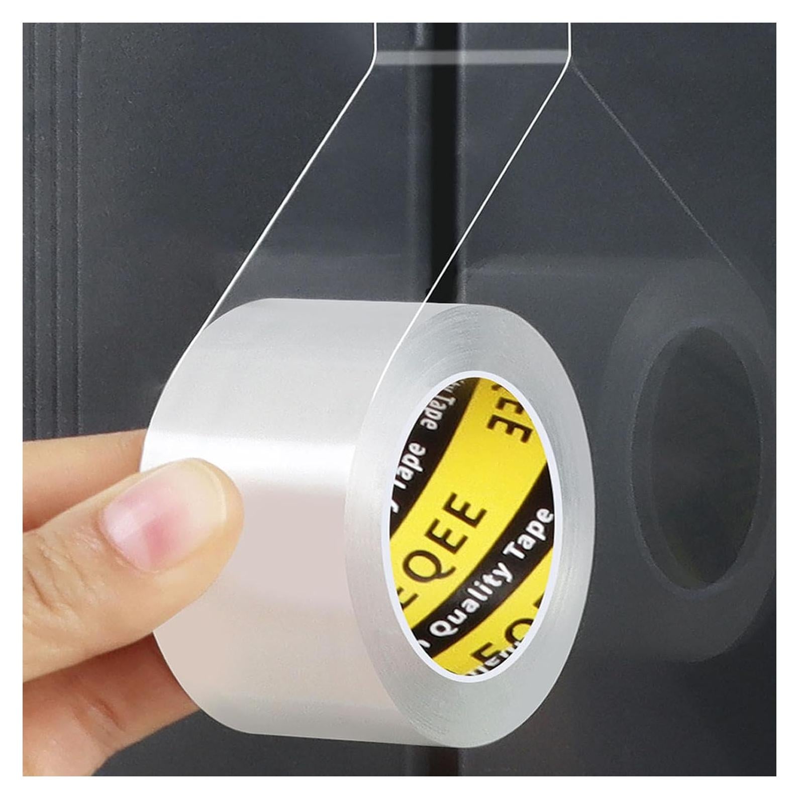 Cinta de Sellado Transparente MILEQEE 3m x 2.54cm Aislante