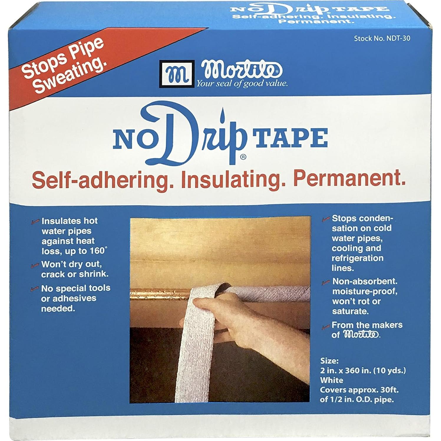 Cinta No Goteo Thermwell 9.14 m para Tuberías Frías y Calientes