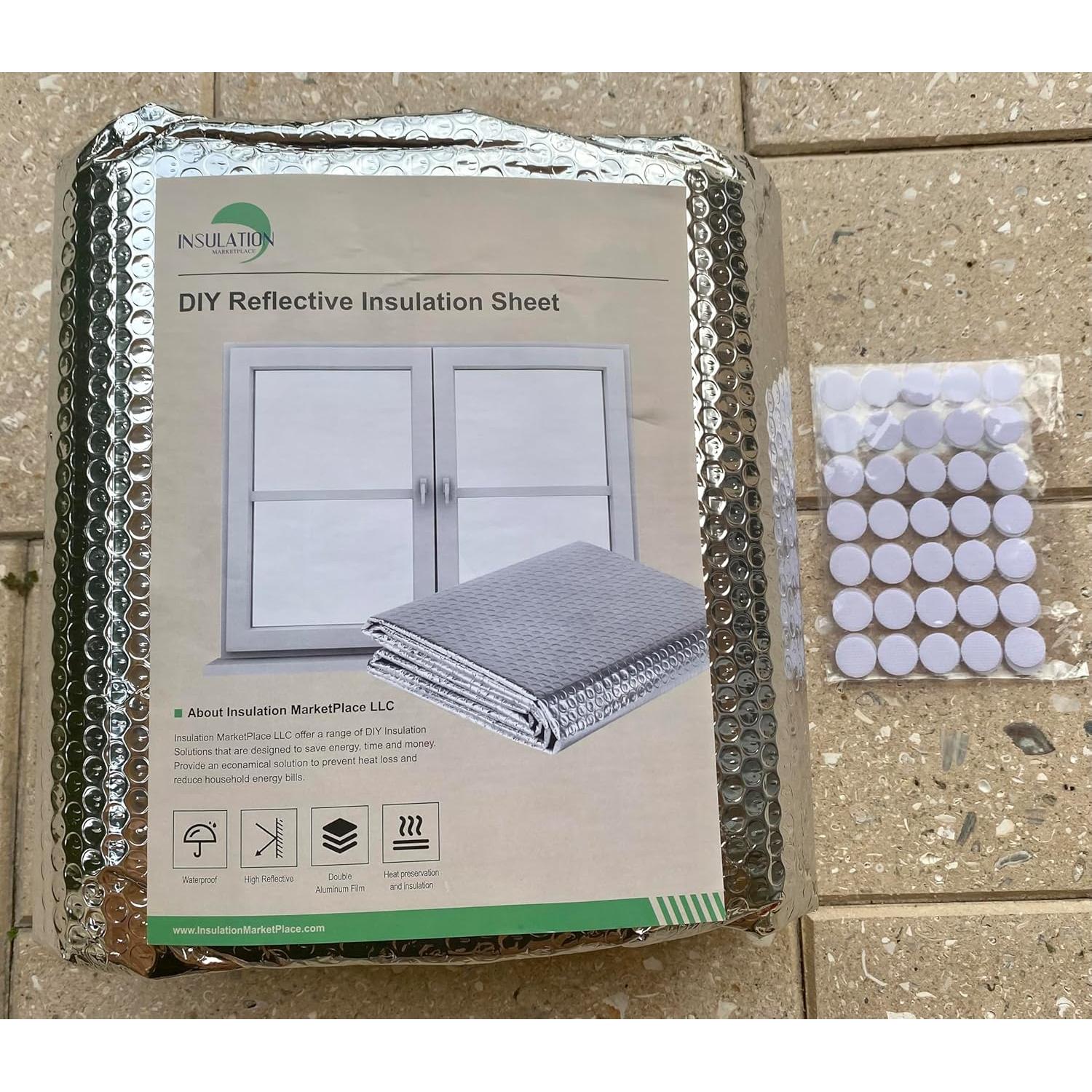 Hoja de Aislamiento Reflectante MERCADO DE AISLAMIENTO 61x304 cm