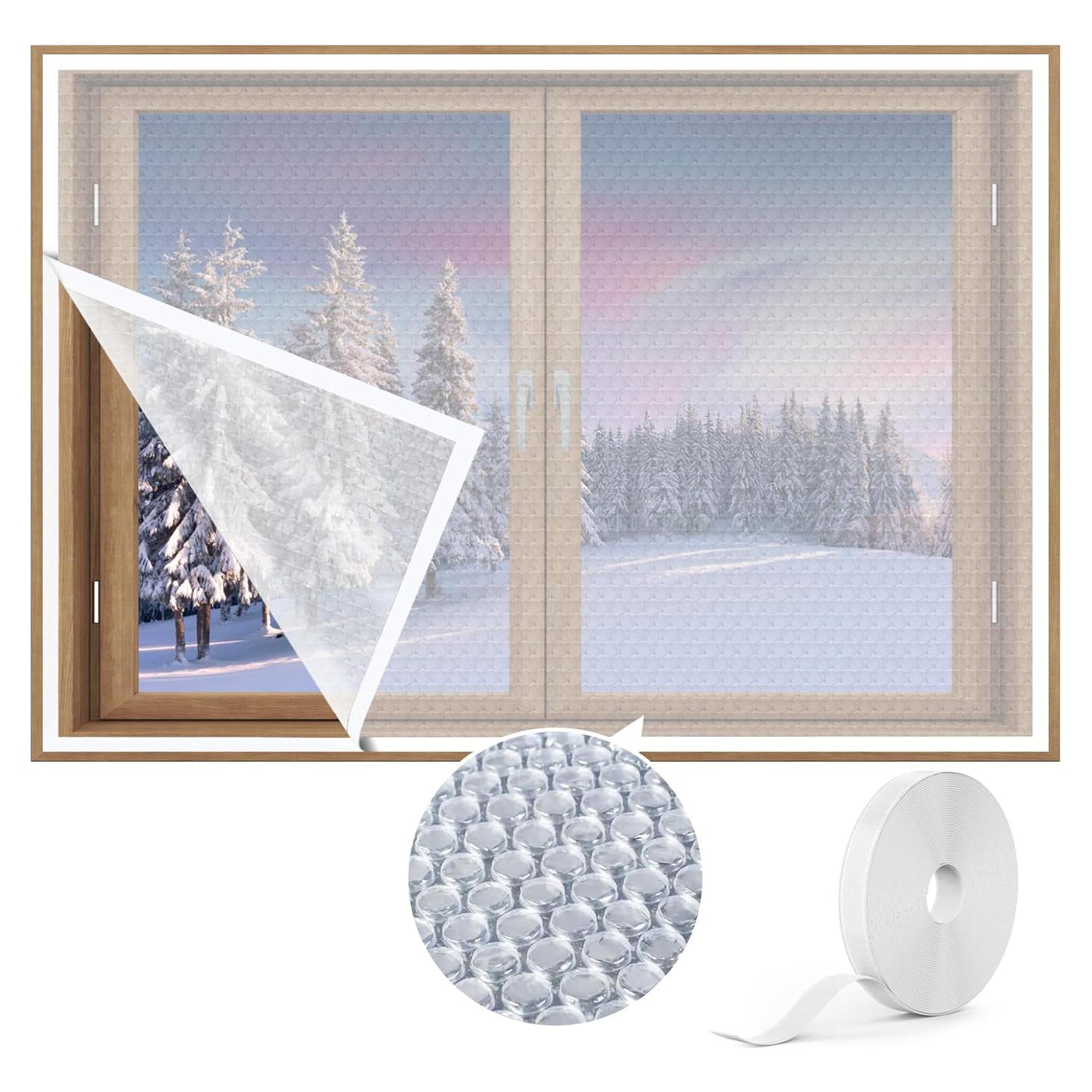 Cortina Aislante Térmica Augblinds 46x62 Pulgadas para Ventanas