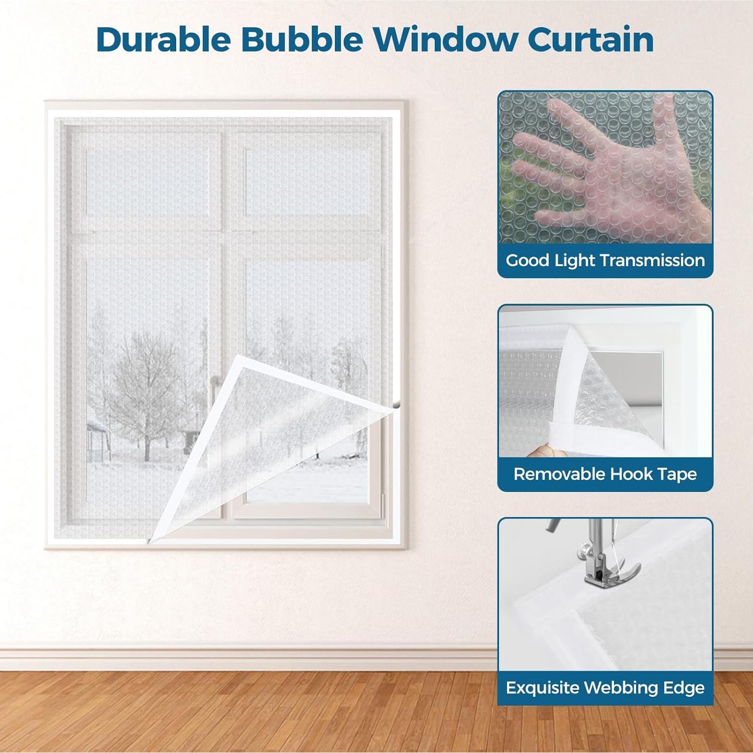 Cortina Aislante Térmica Augblinds 46x62 Pulgadas para Ventanas