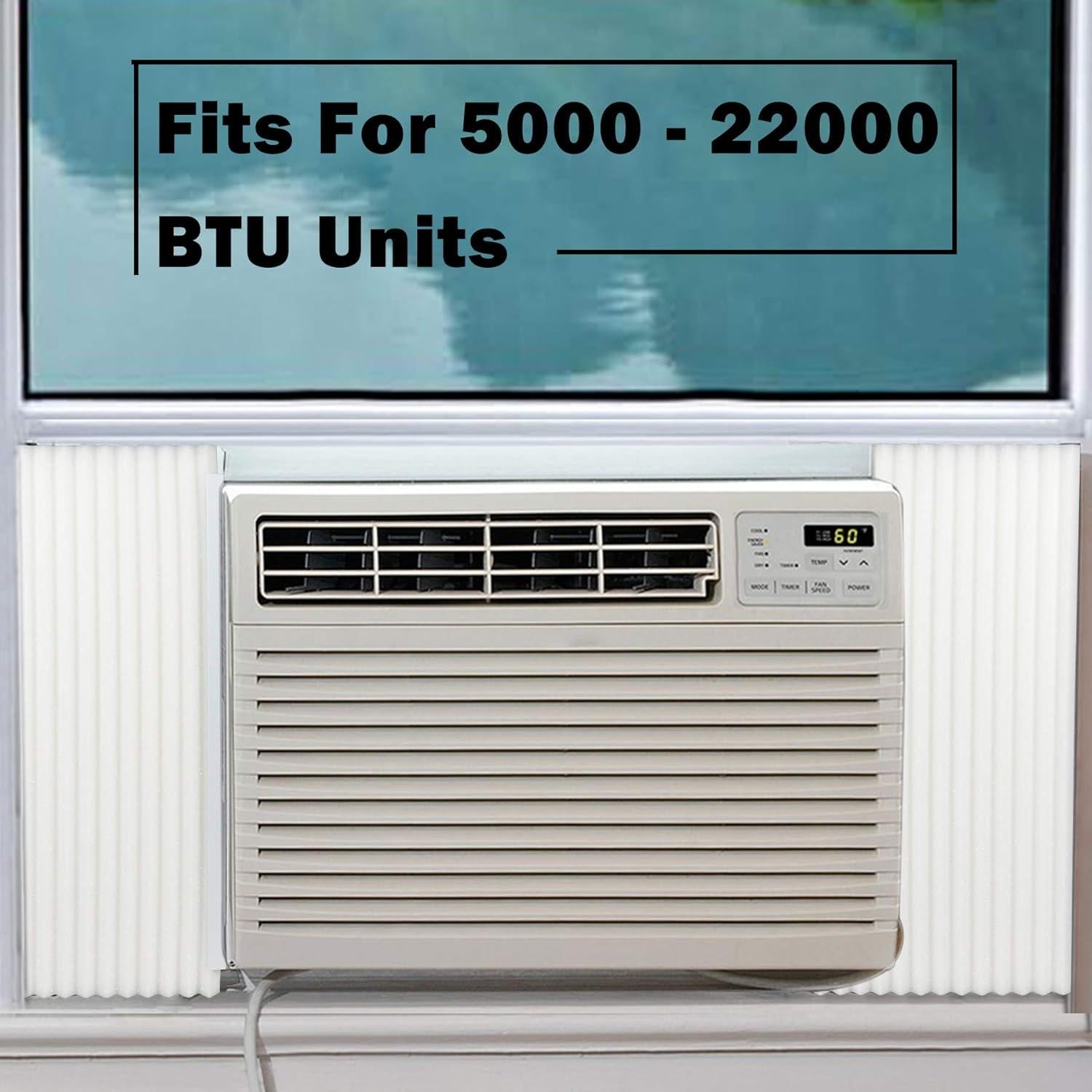 Paneles Aislantes de Espuma LBG para Aire Acondicionado 2 Pzas