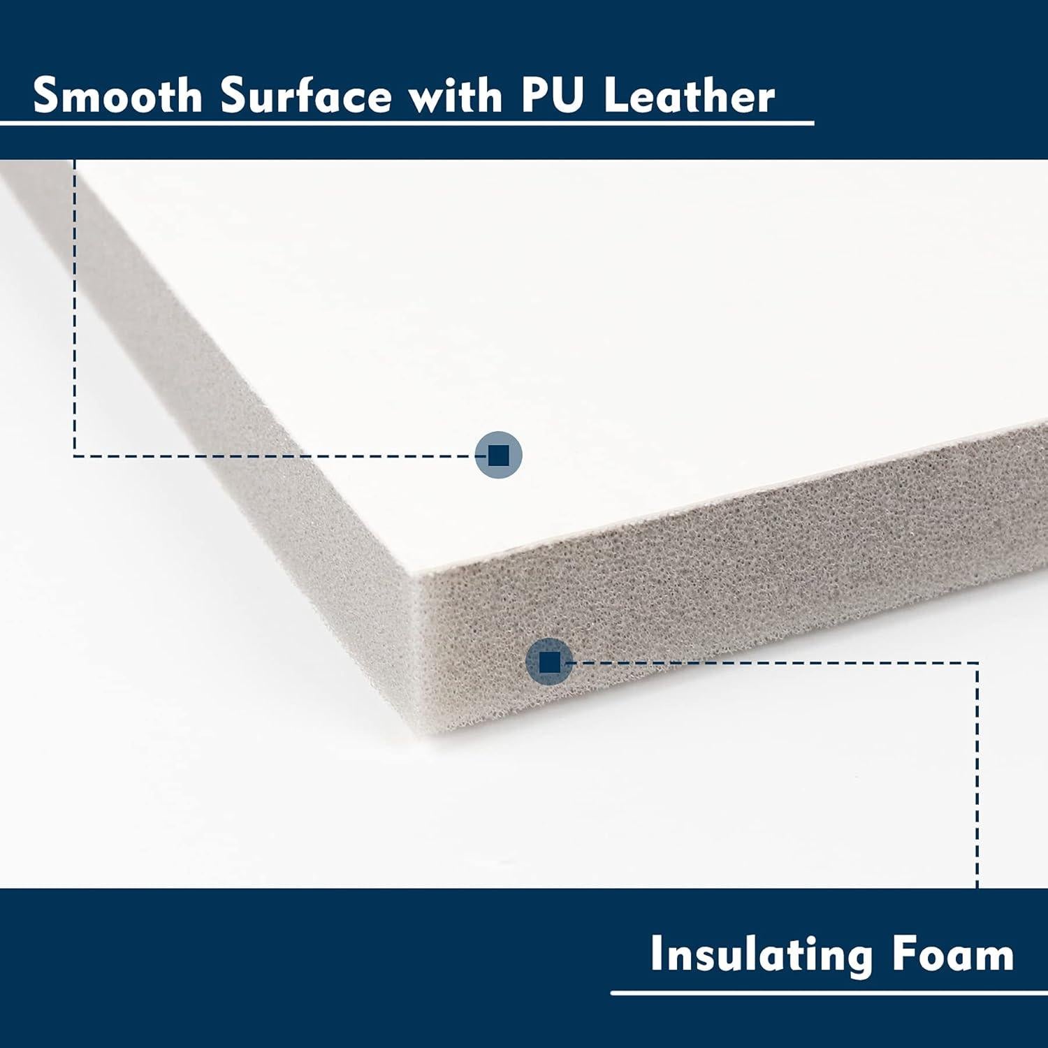 Paneles Aislantes de Espuma para Aire Acondicionado 43x22 cm