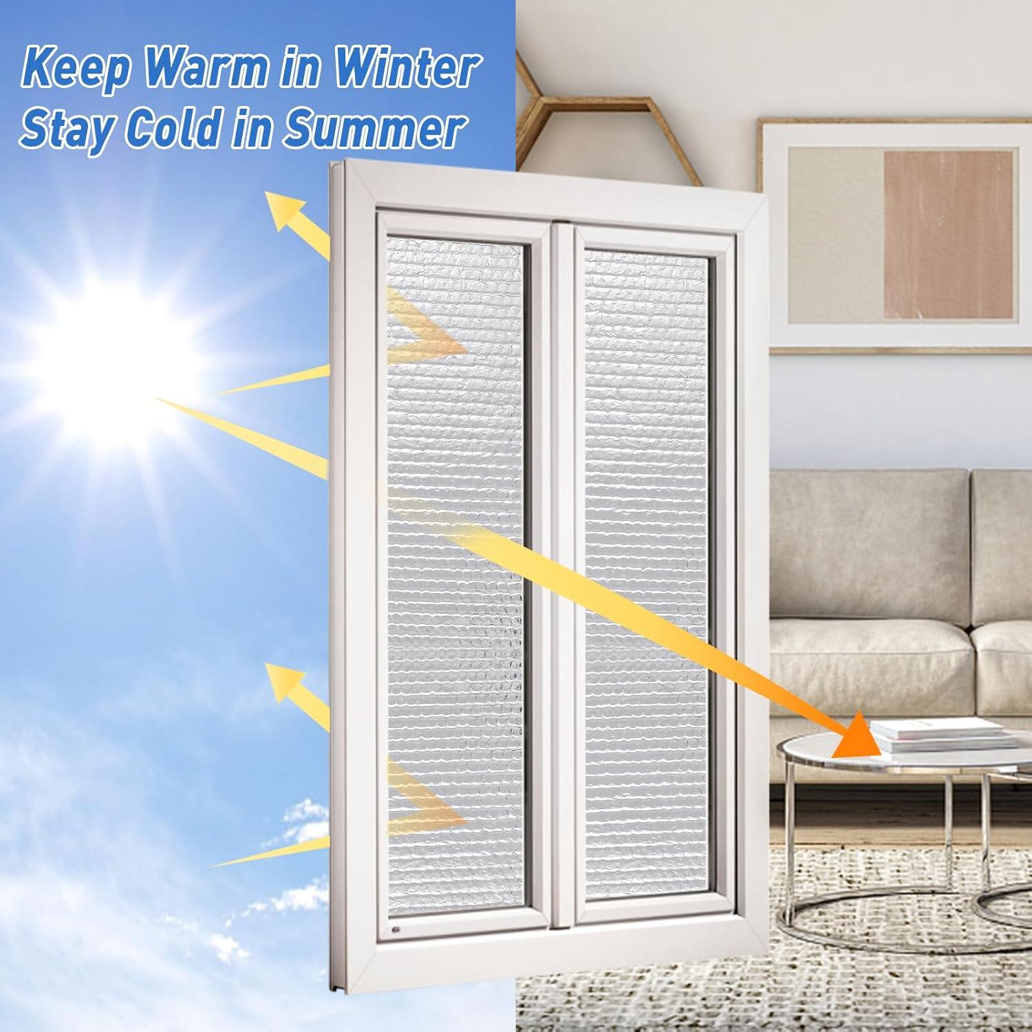 Aislante Reflectante para Ventanas Supkiir 300x40cm Doble Cara