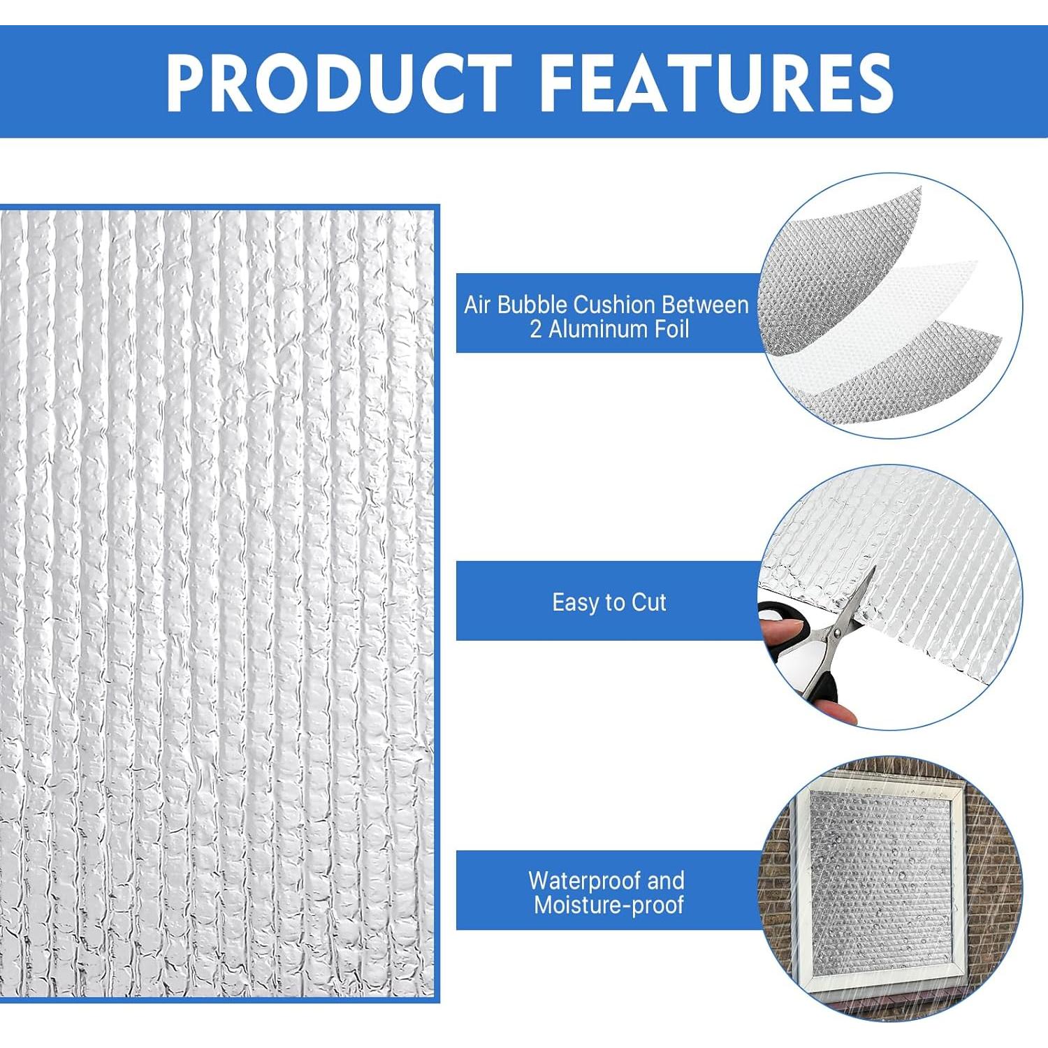 Aislante Reflectante para Ventanas Supkiir 300x40cm Doble Cara