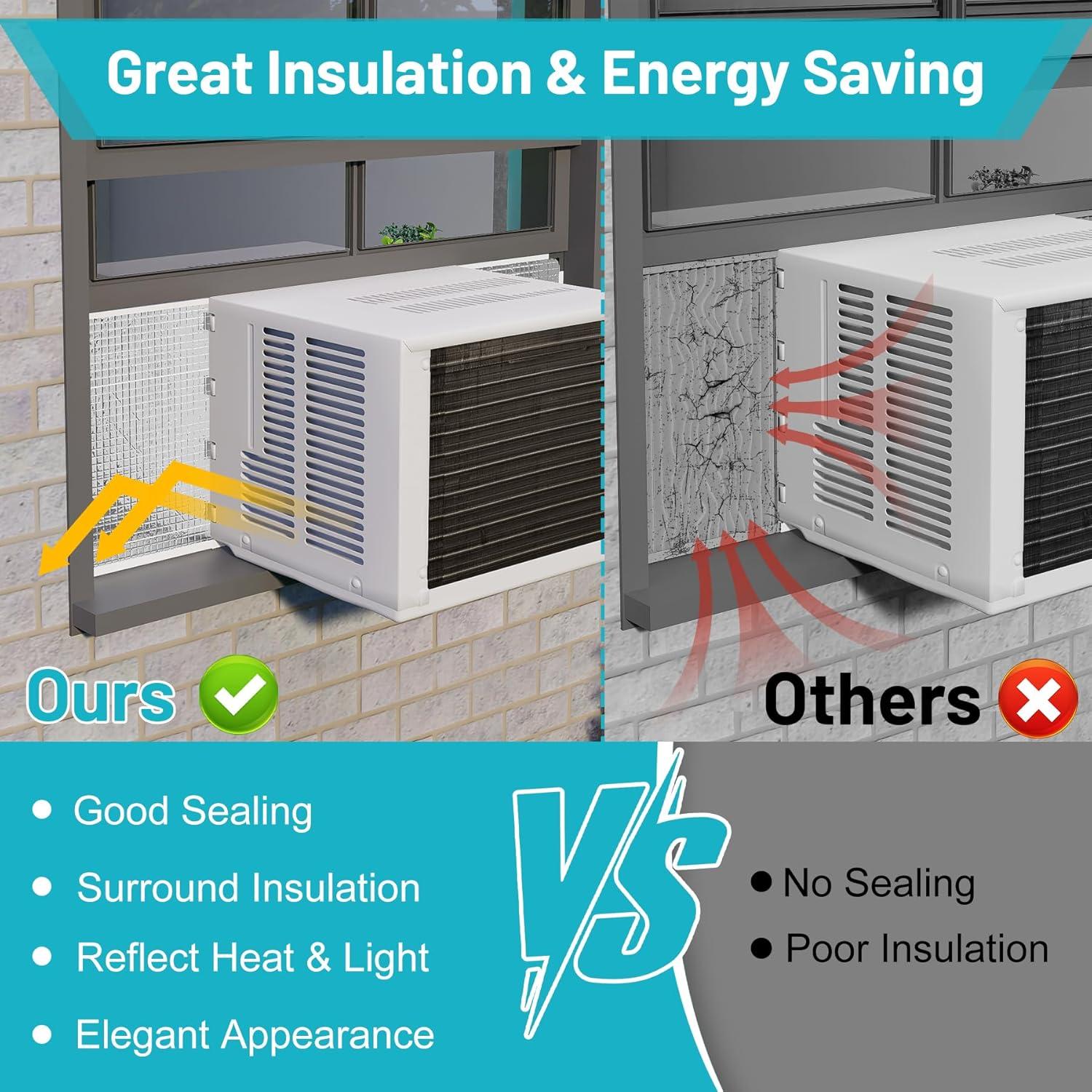 Paneles Aislantes para Aire Acondicionado Chiligent 43x23 cm