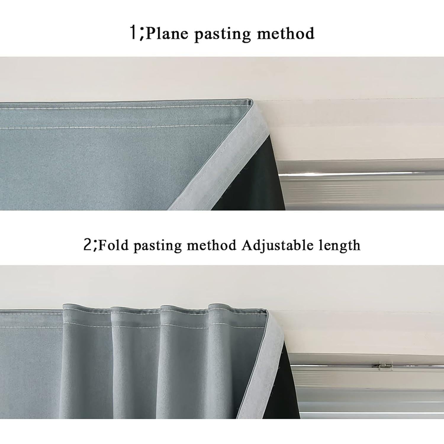 Cortina Opaca Autoadhesiva AJAZZ 88.9x121.9 cm Plateada